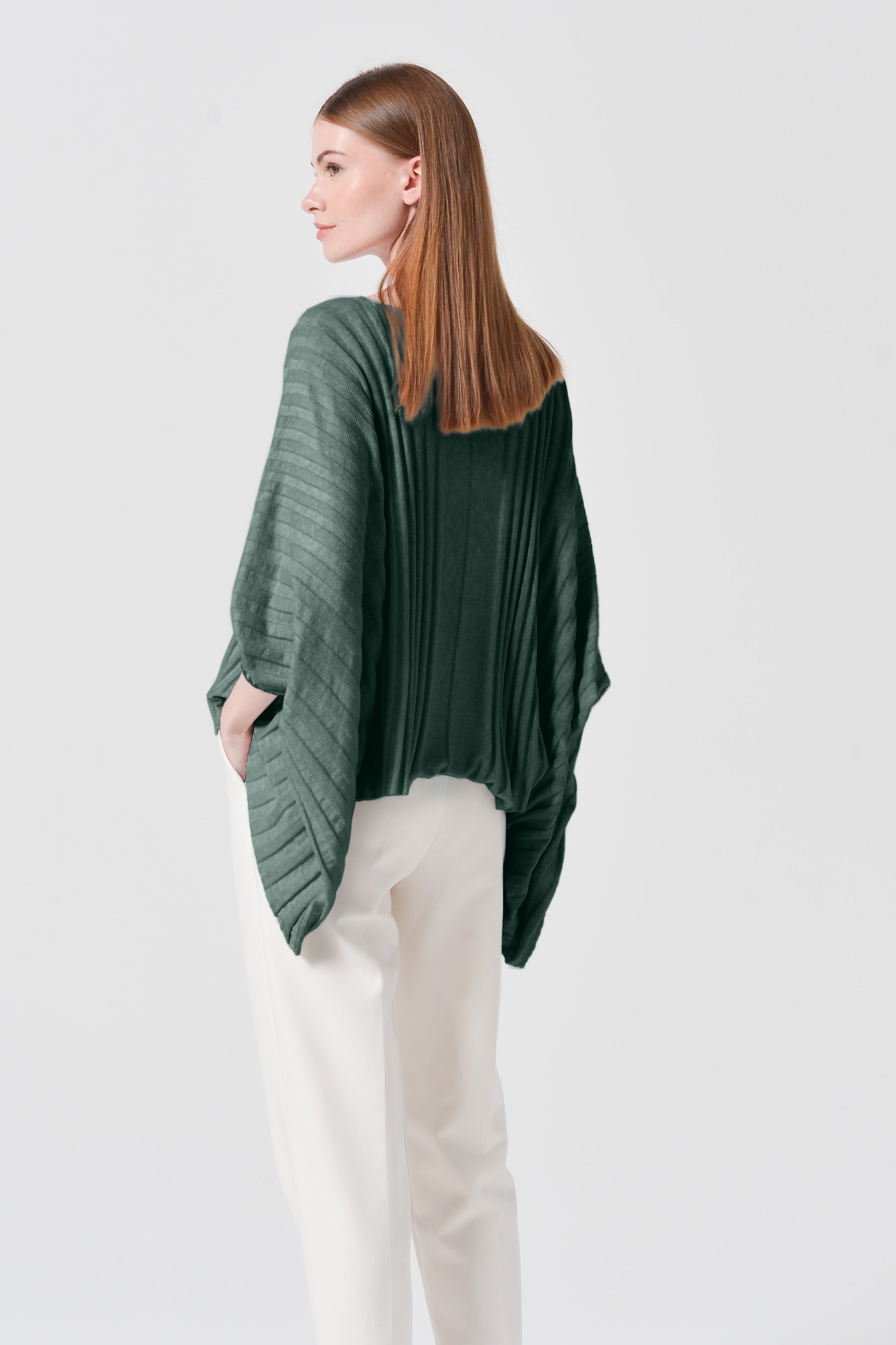 Bliss Poncho - Nori