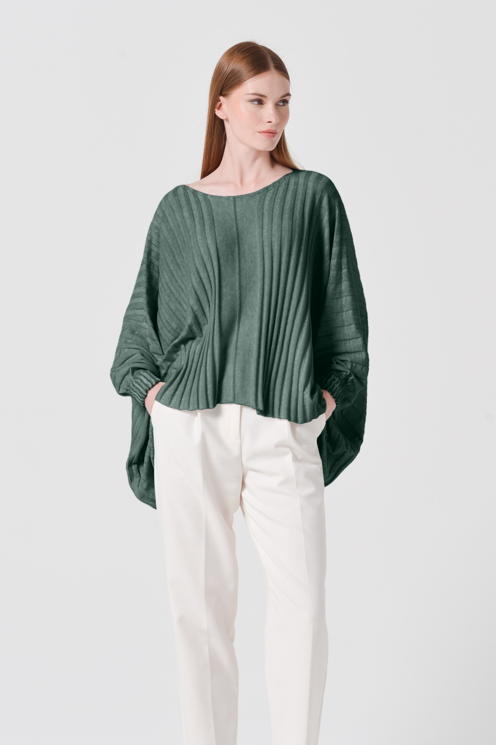 Bliss Poncho - Nori