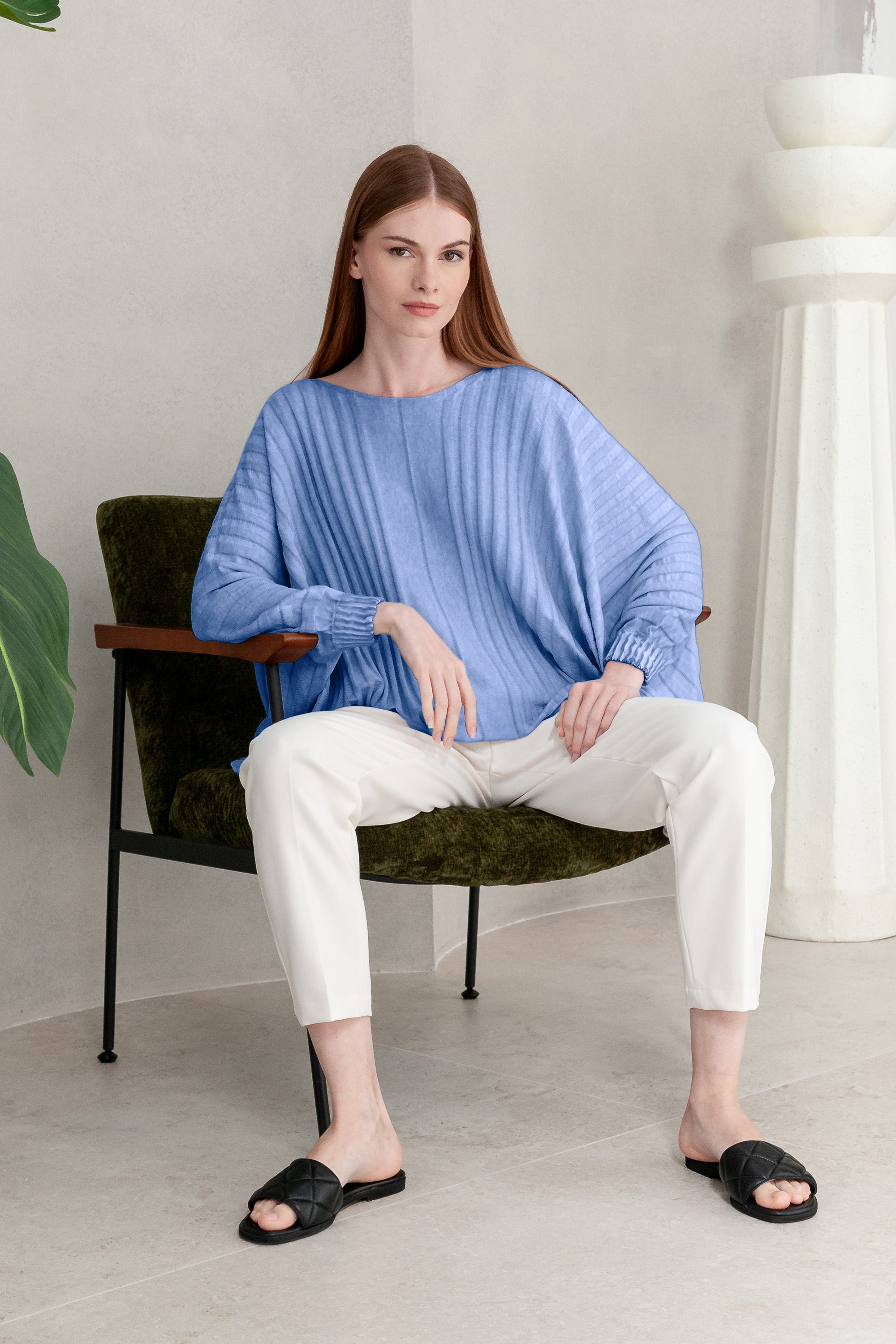Bliss Poncho - Bay