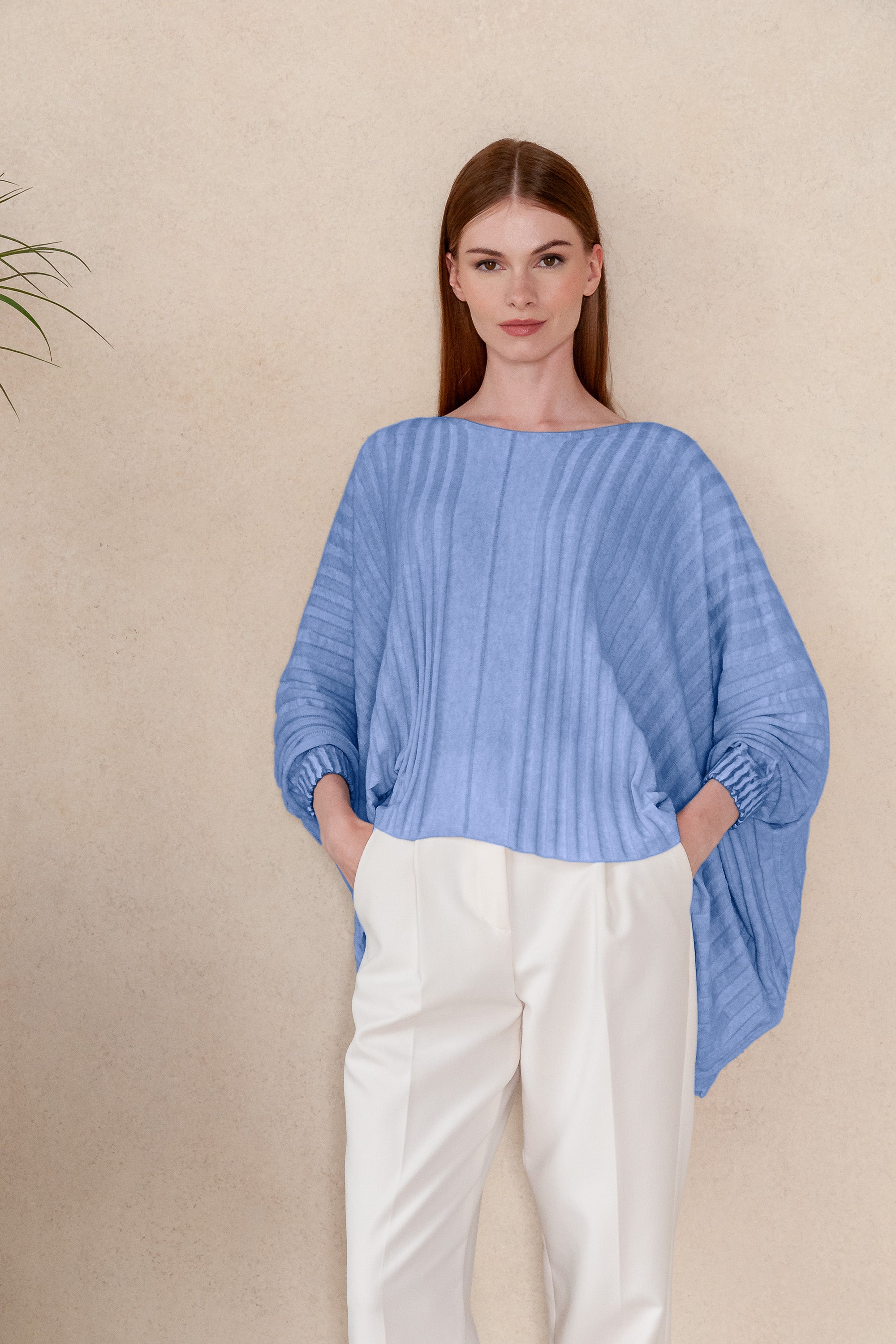 Bliss Poncho - Bay