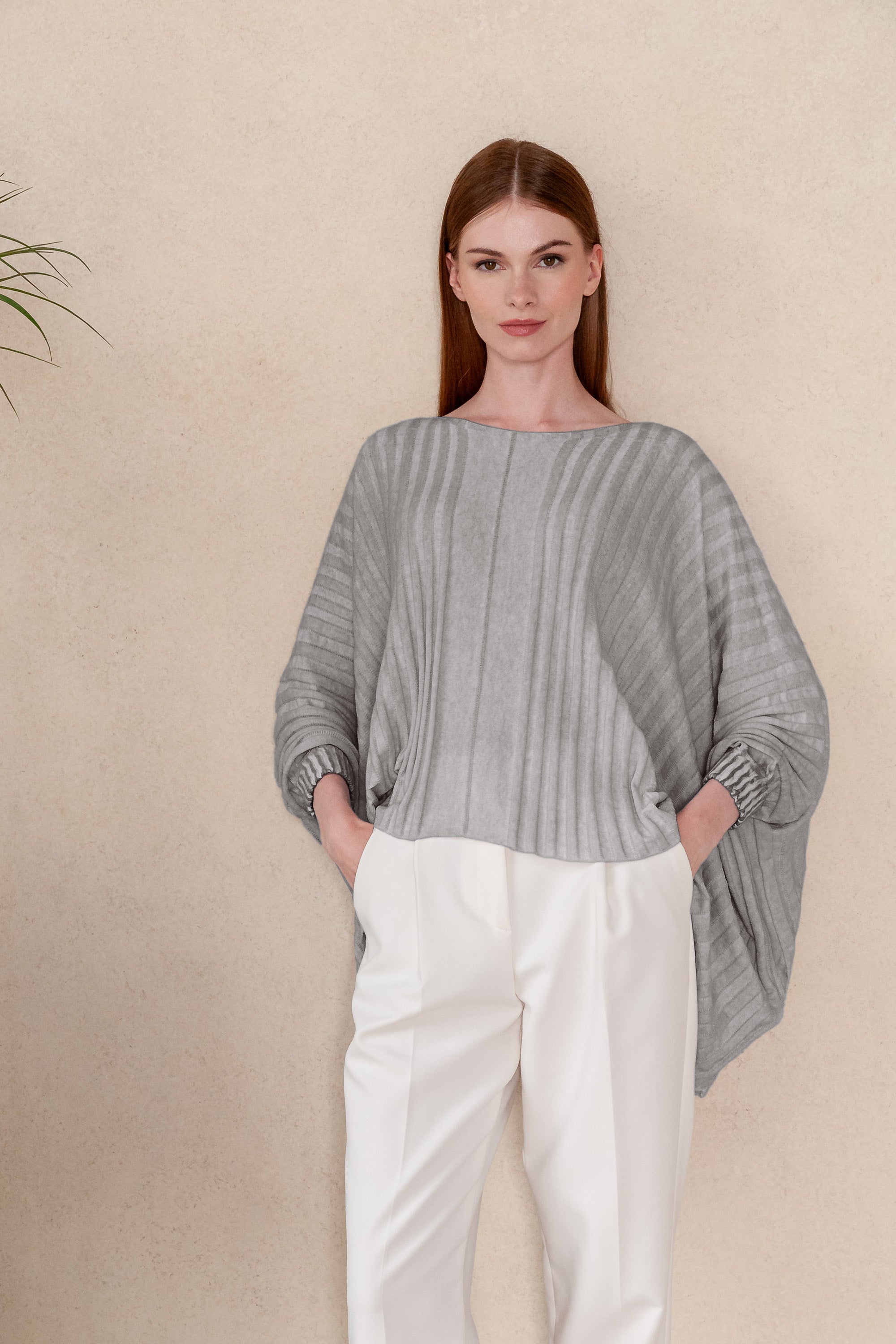 Bliss Poncho - Steel