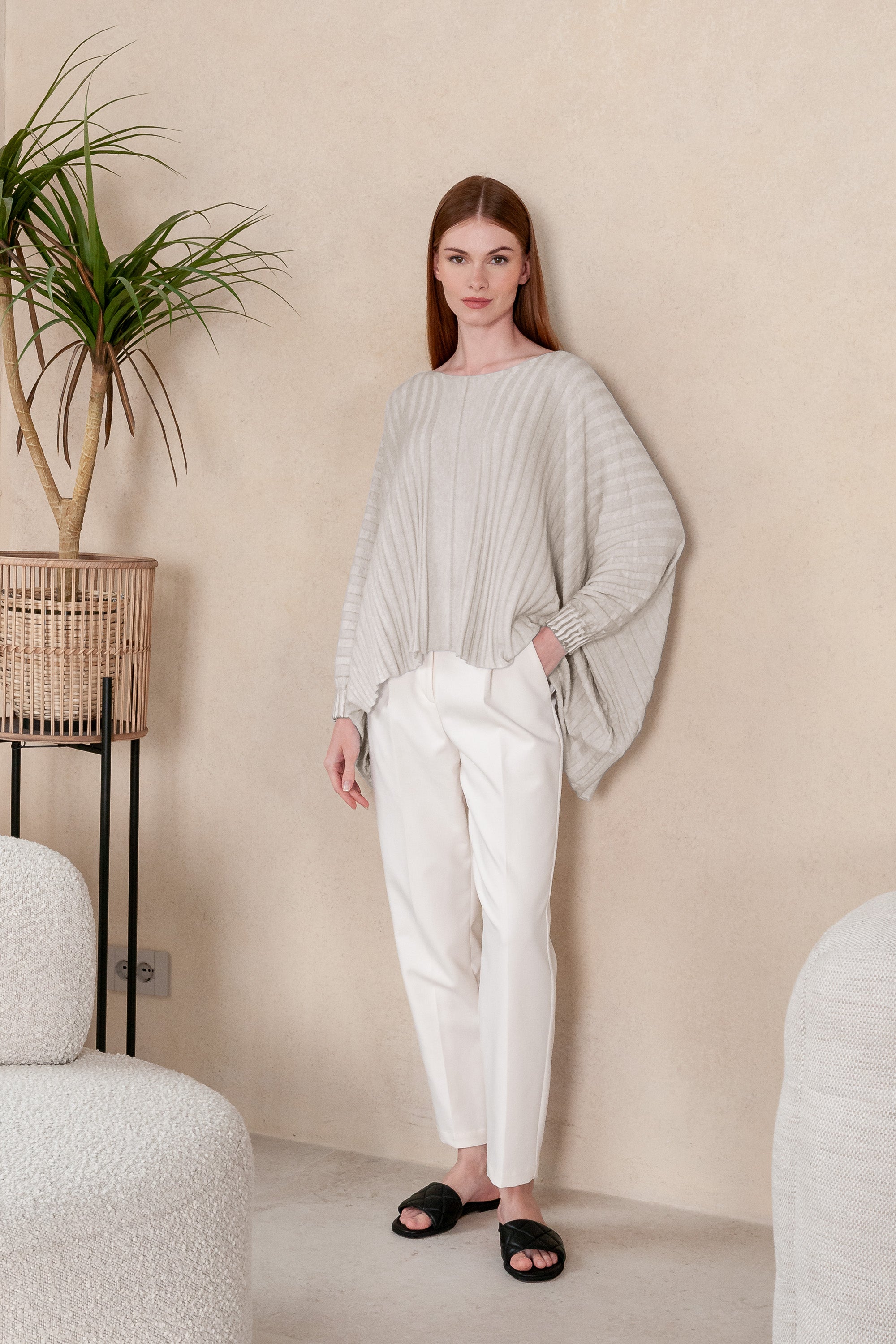 Bliss Poncho - Canapa