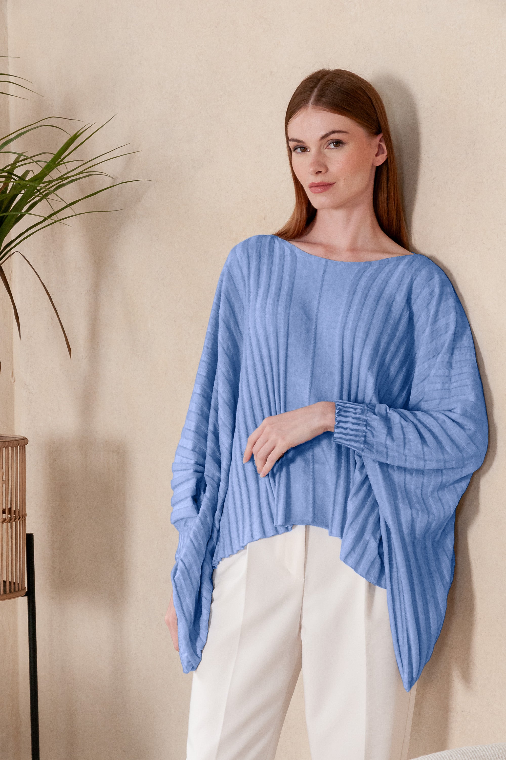 Bliss Poncho - Bay