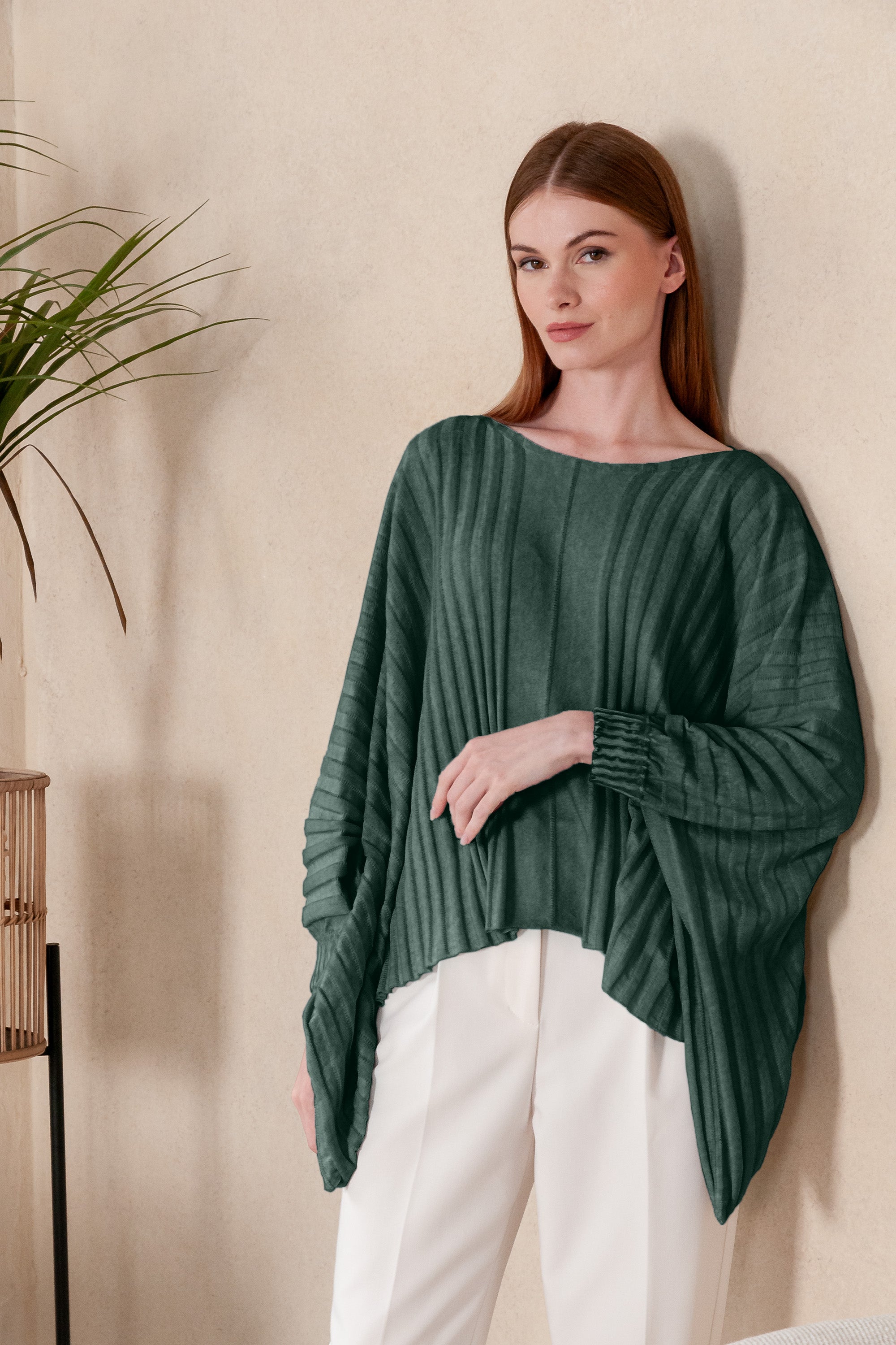Bliss Poncho - Nori