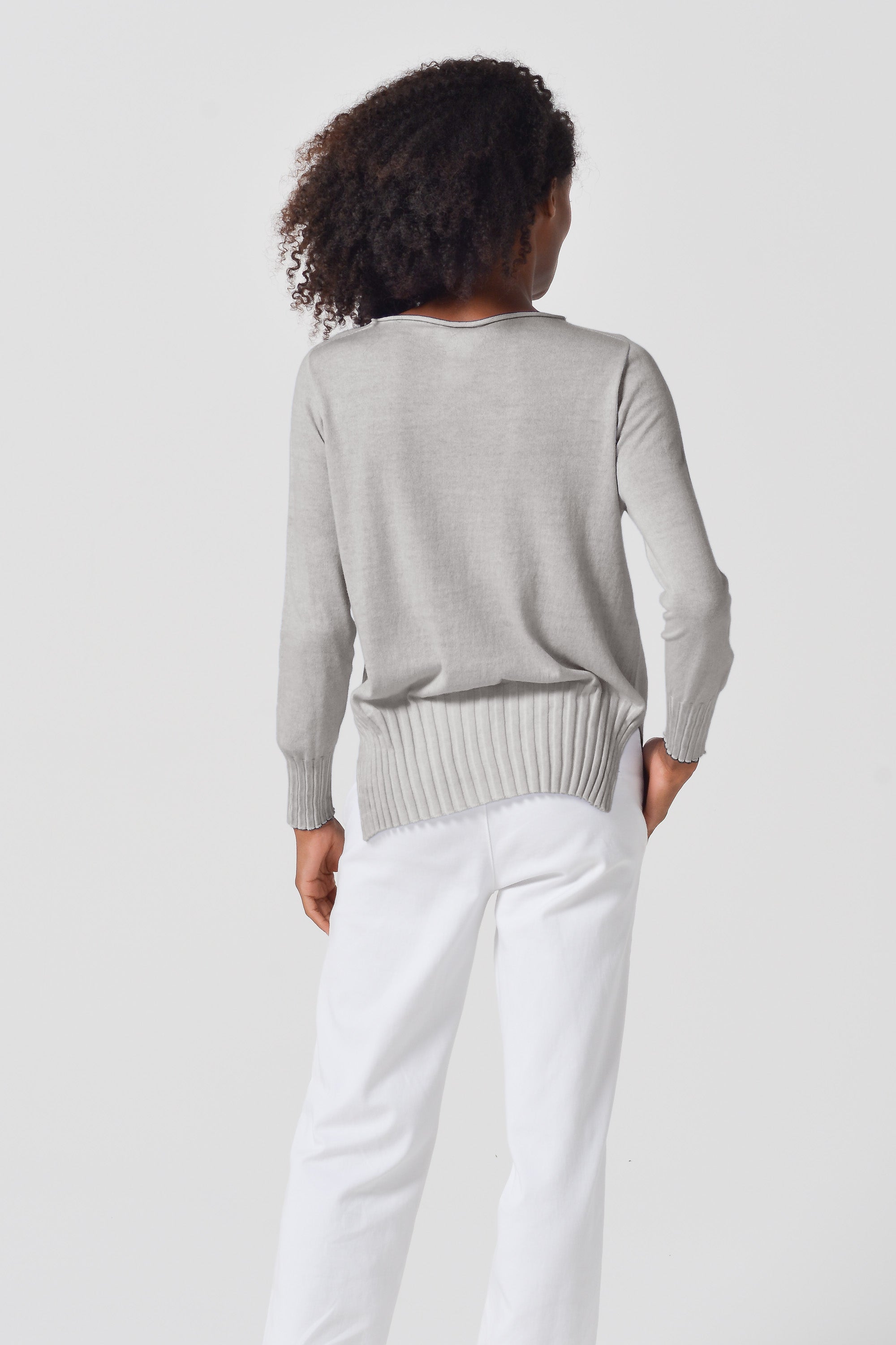 Monday Sweater - Steel