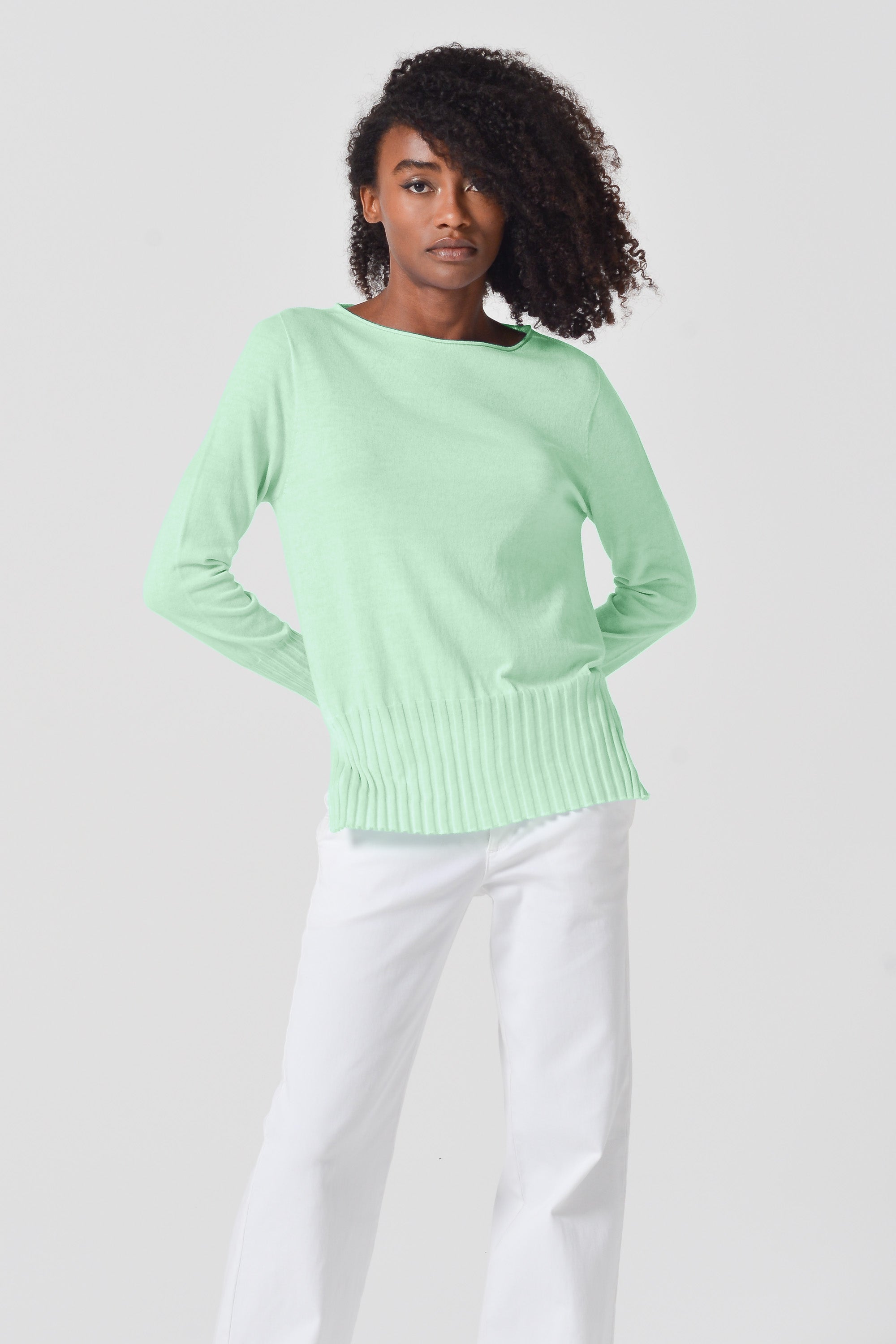 Monday Sweater - Mint
