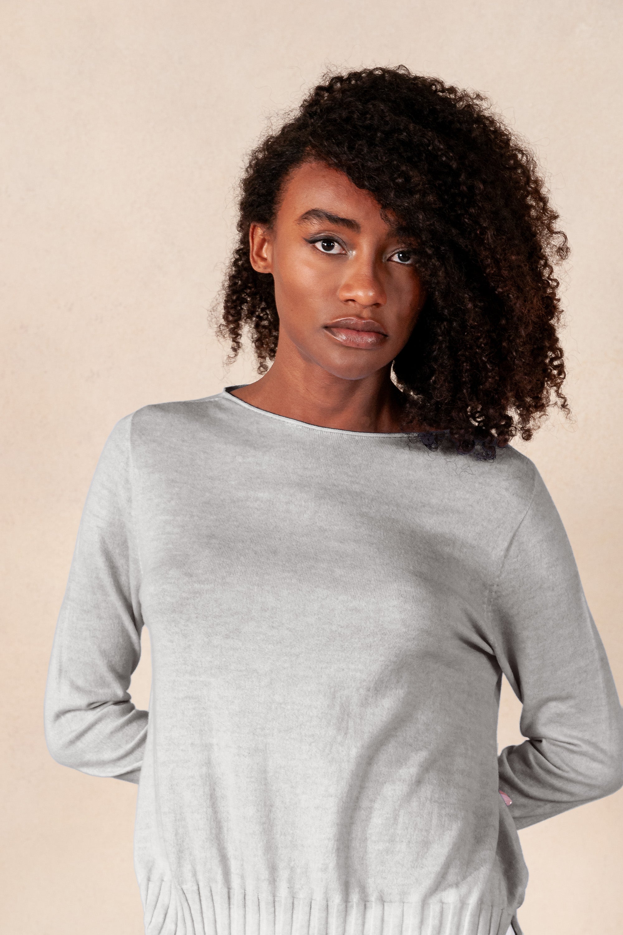 Monday Sweater - Steel