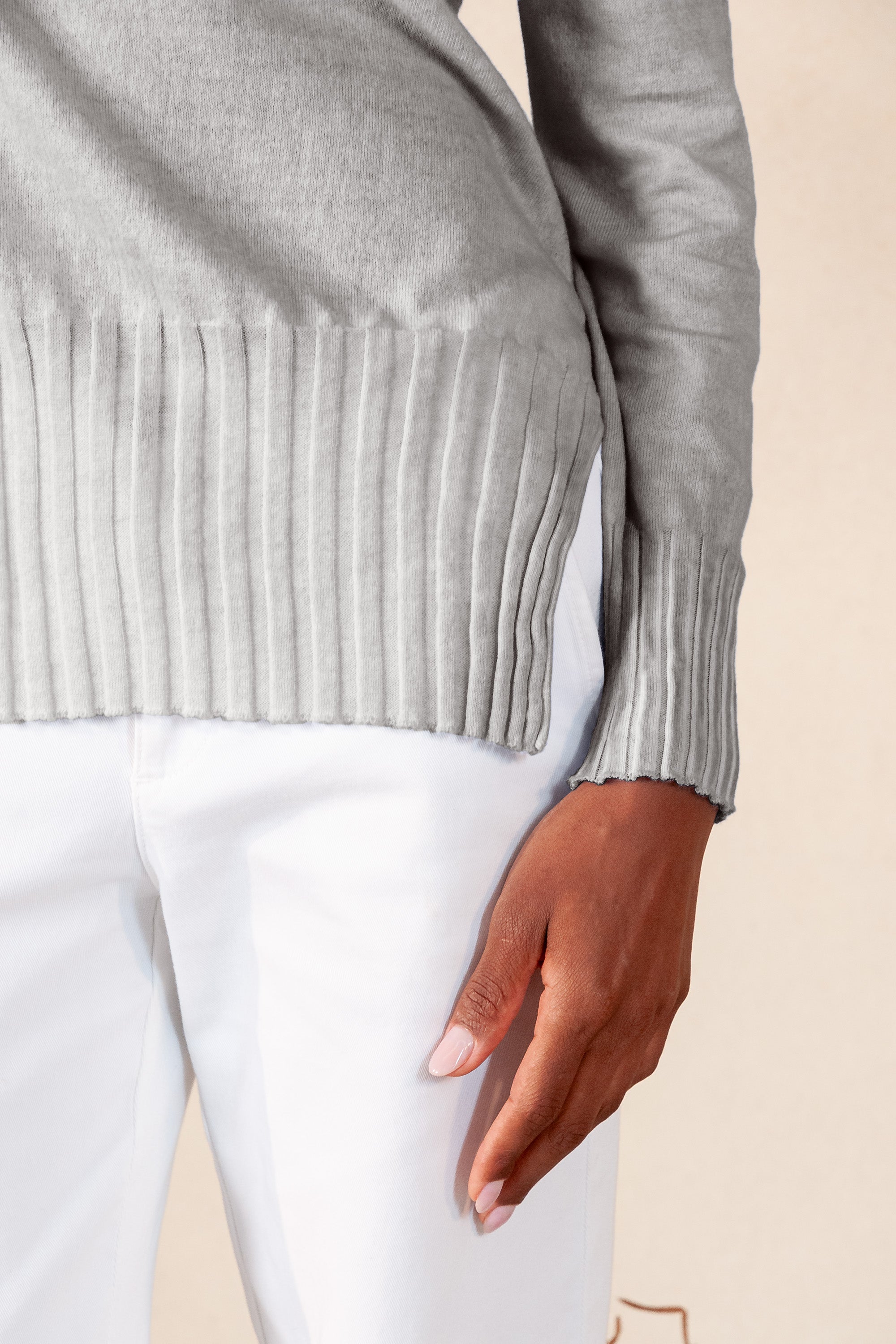 Monday Sweater - Steel