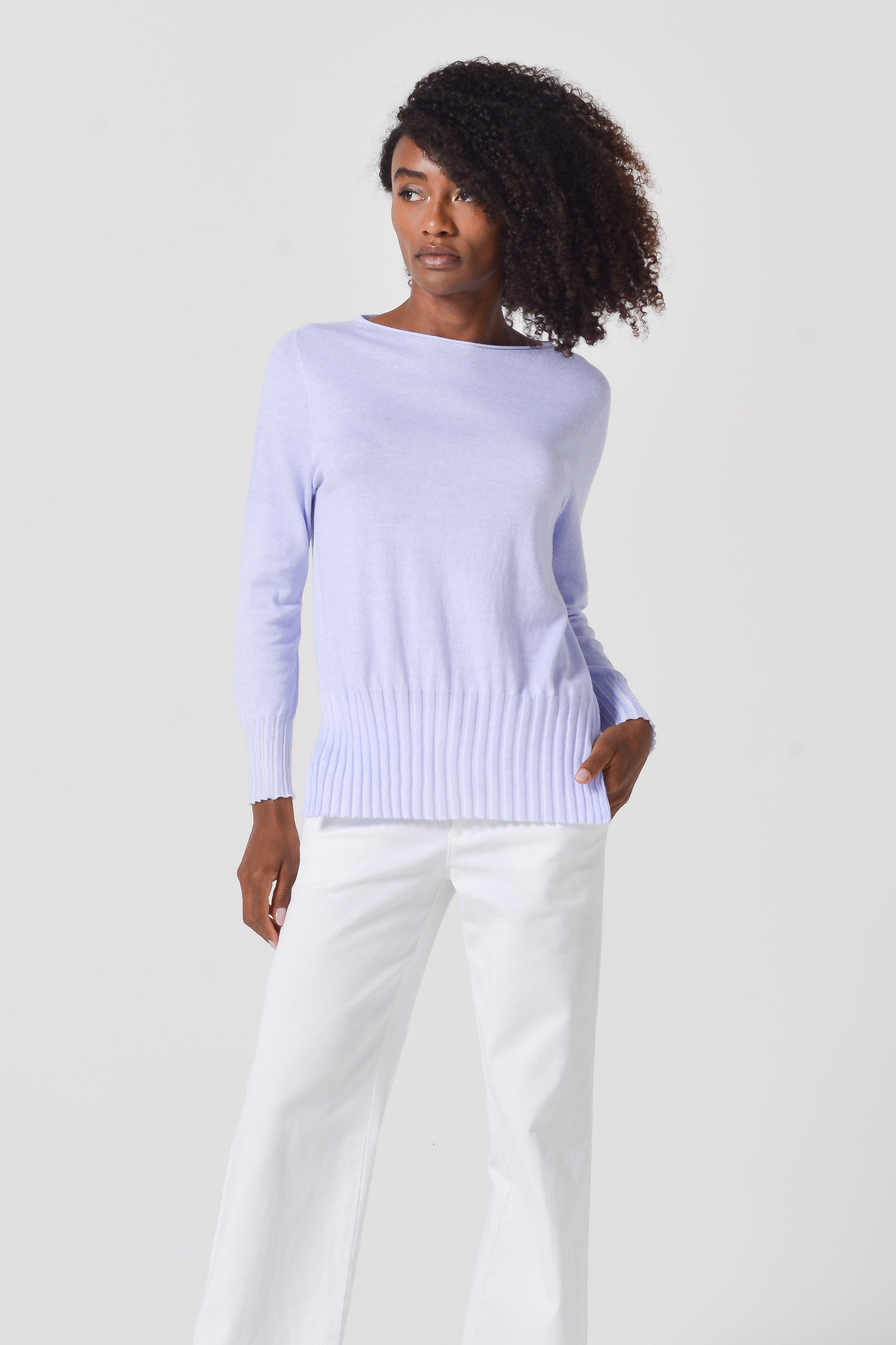 Monday Sweater - Lilac