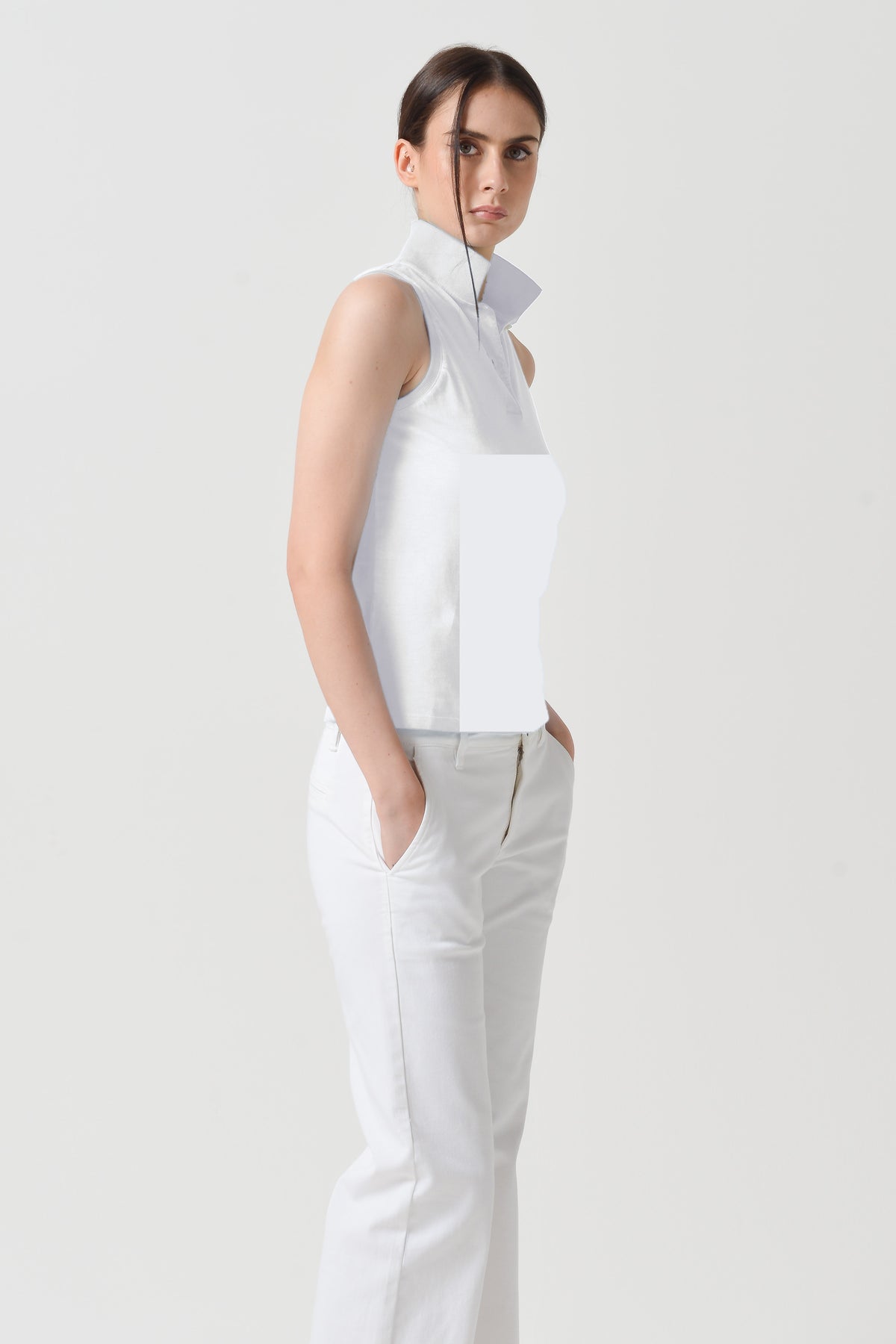 Net Polo - White