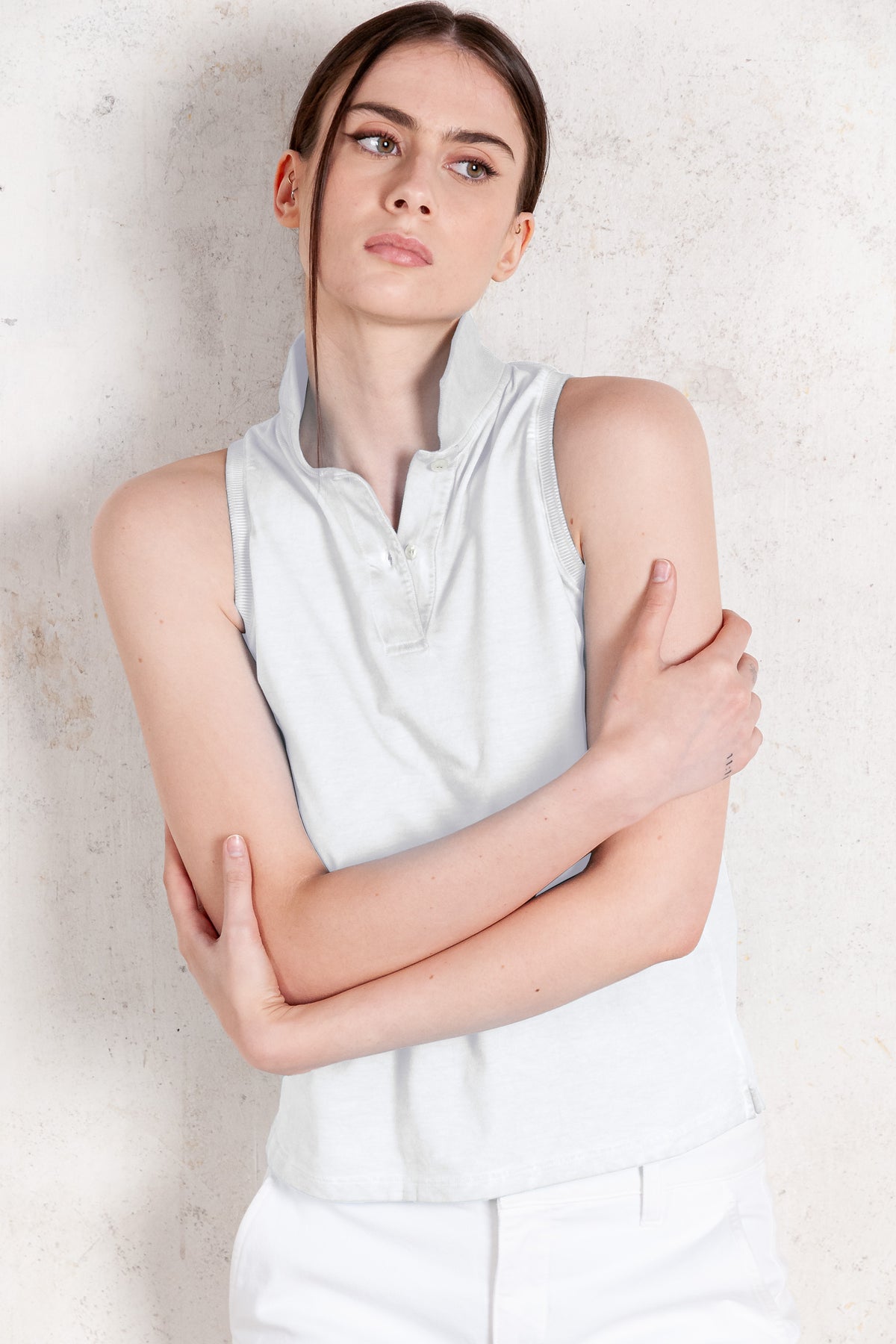Net Polo - White