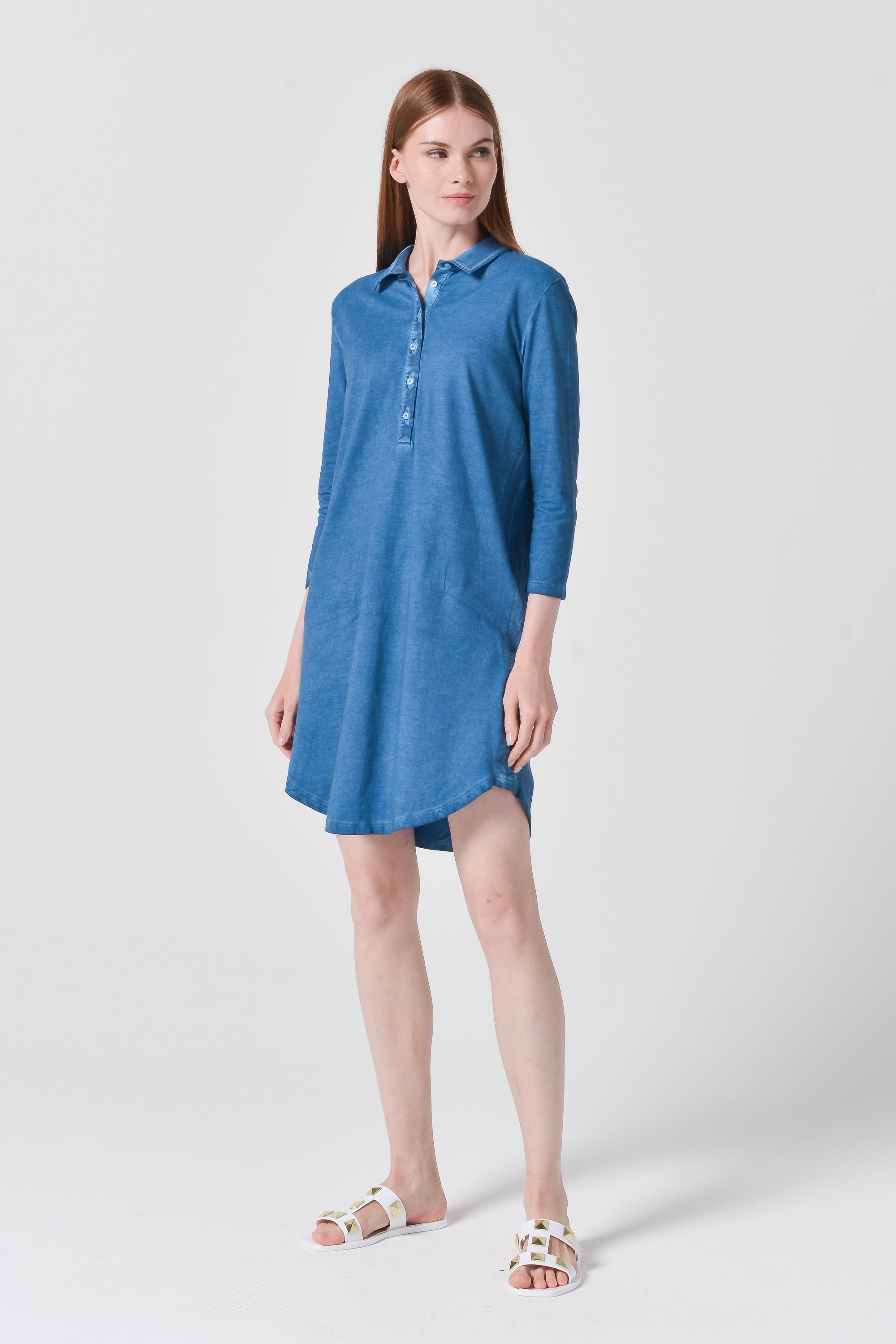 Court Polo Dress - Profondo