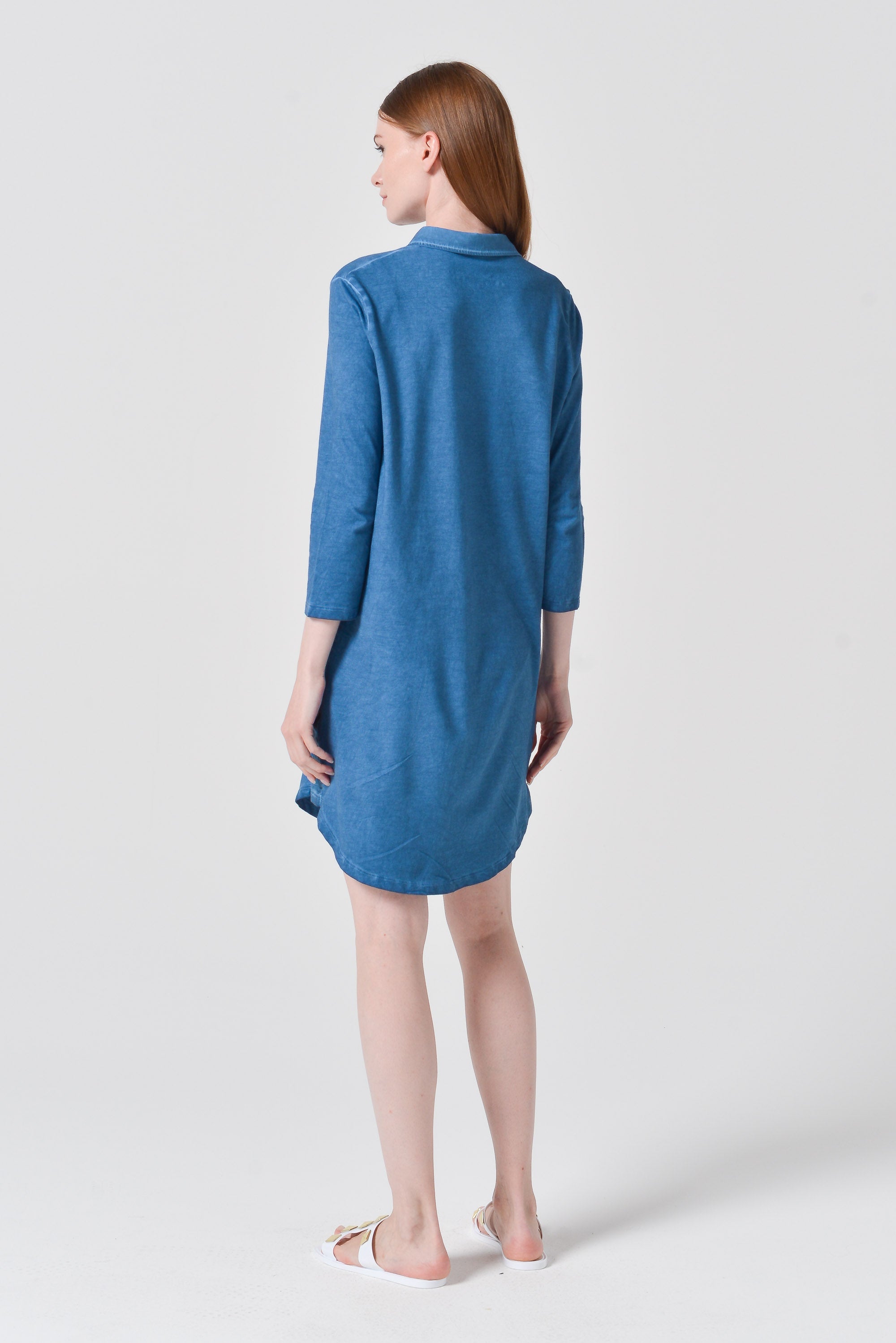 Court Polo Dress - Profondo