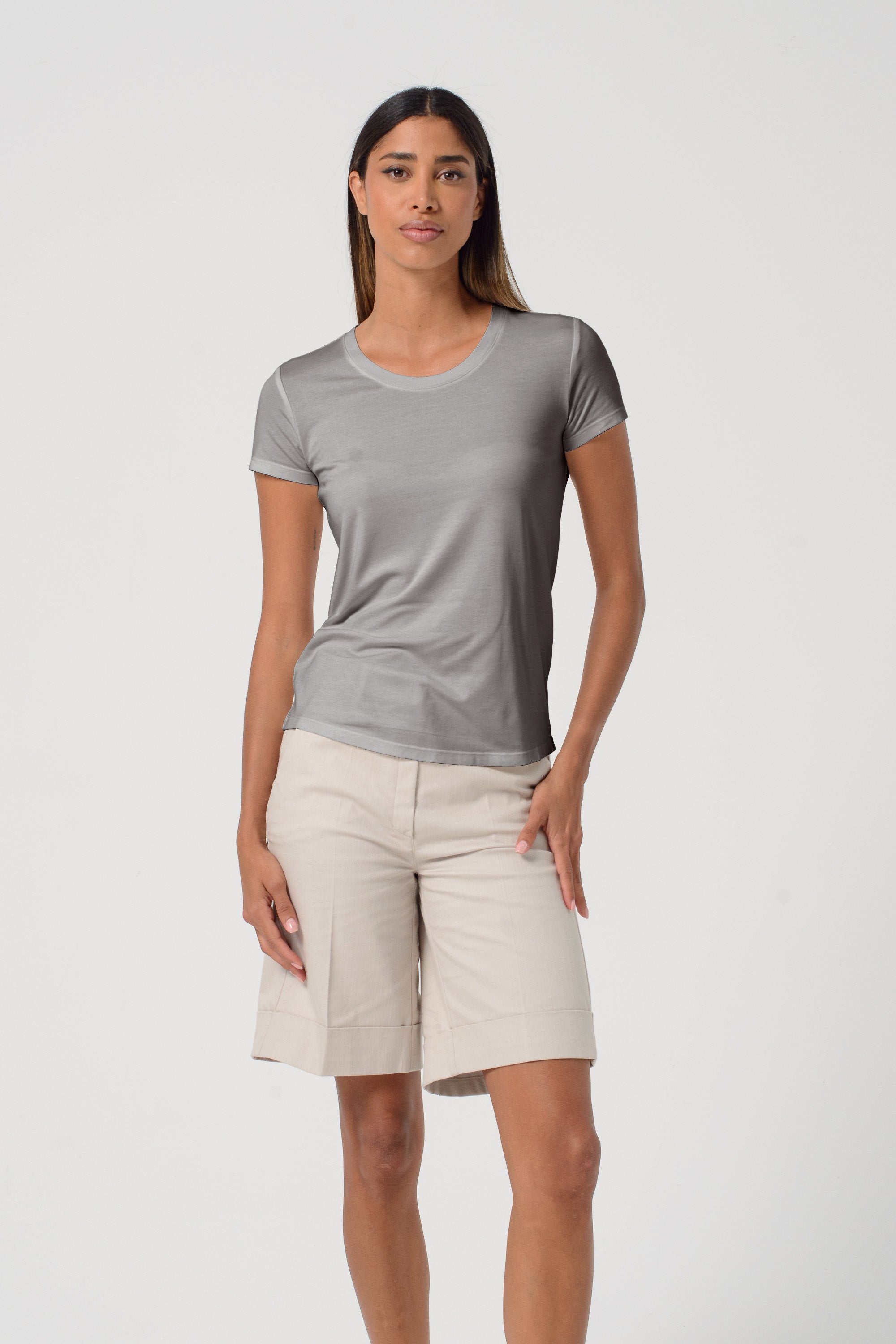 Solana T-Shirt - Steel