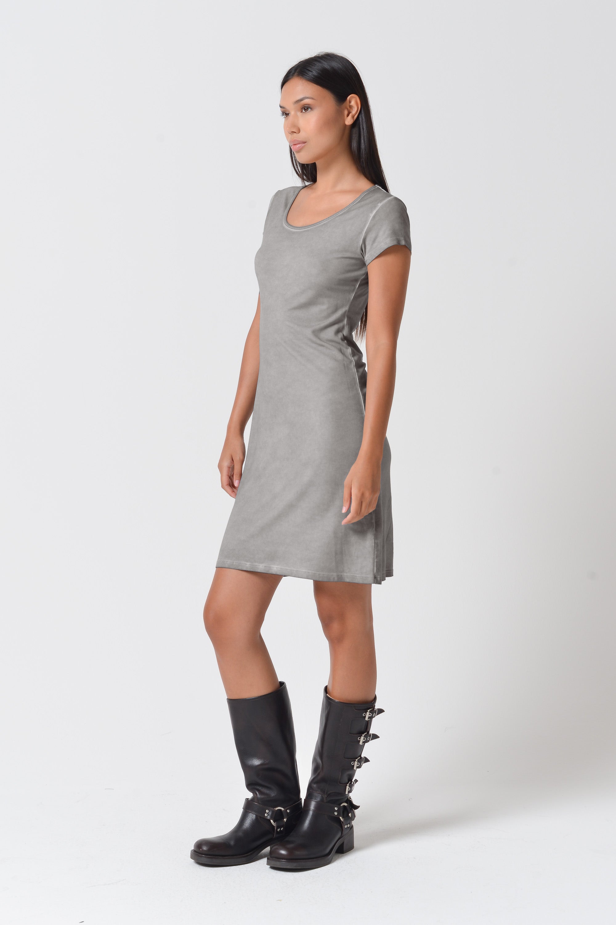 Lollipop Dress - Steel