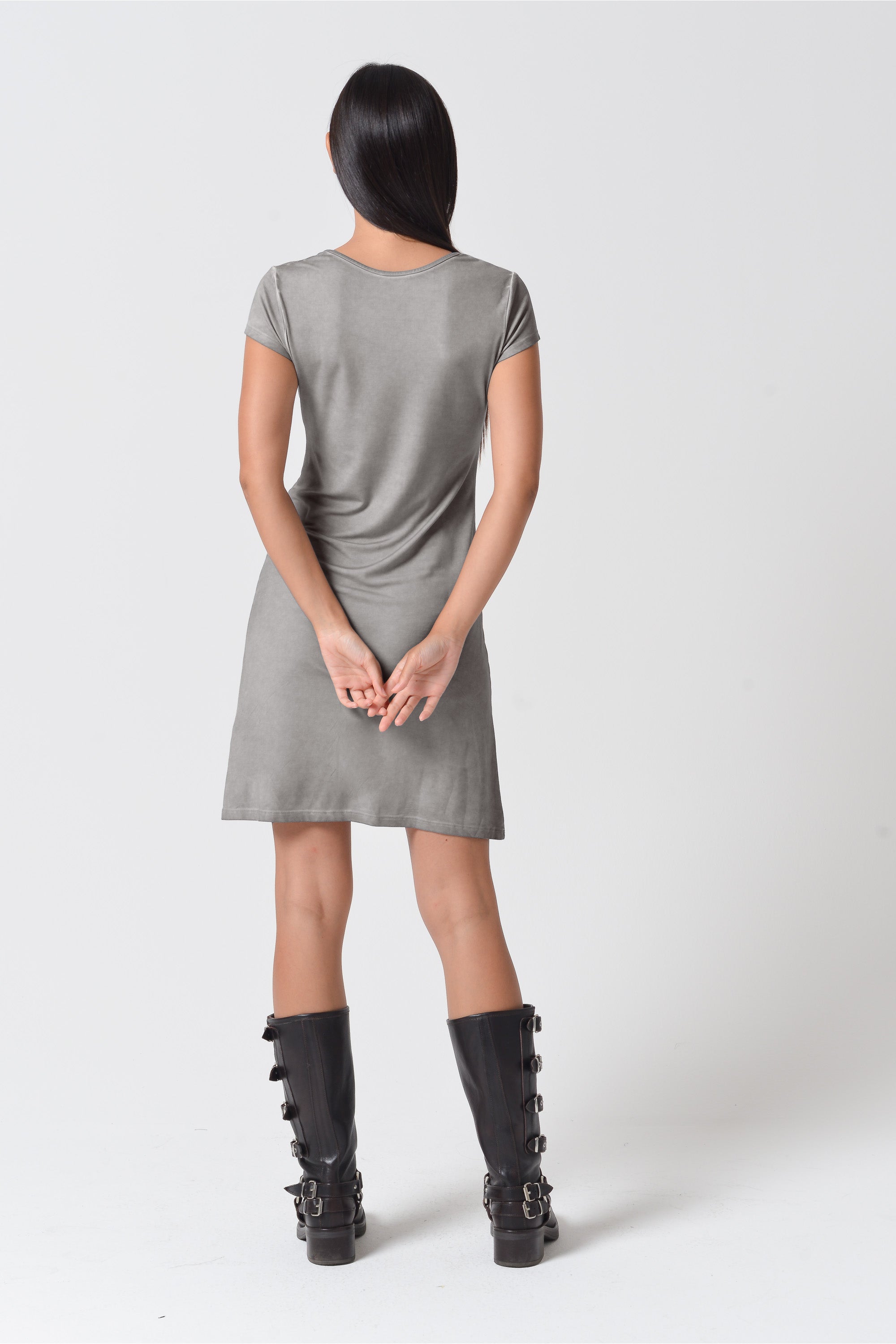 Lollipop Dress - Steel