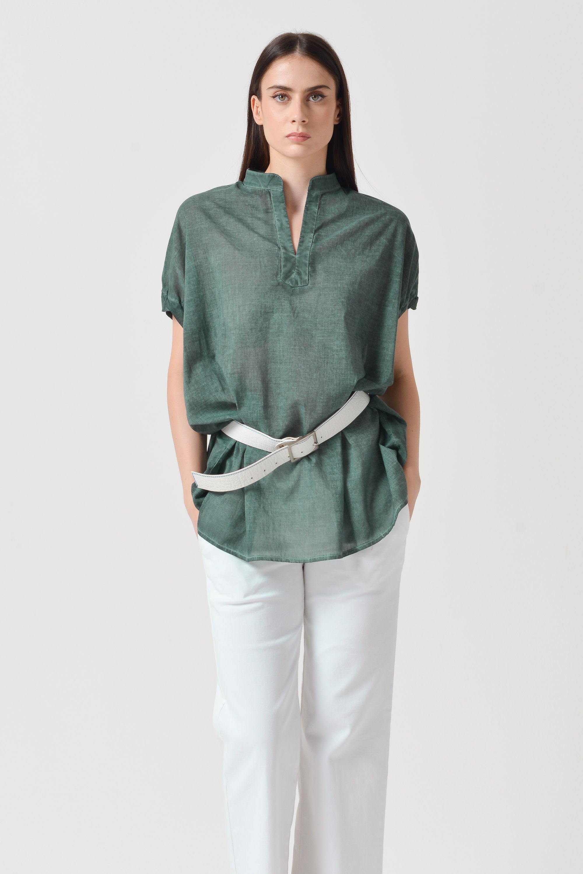 Isabela Voile Kaftan - Nori