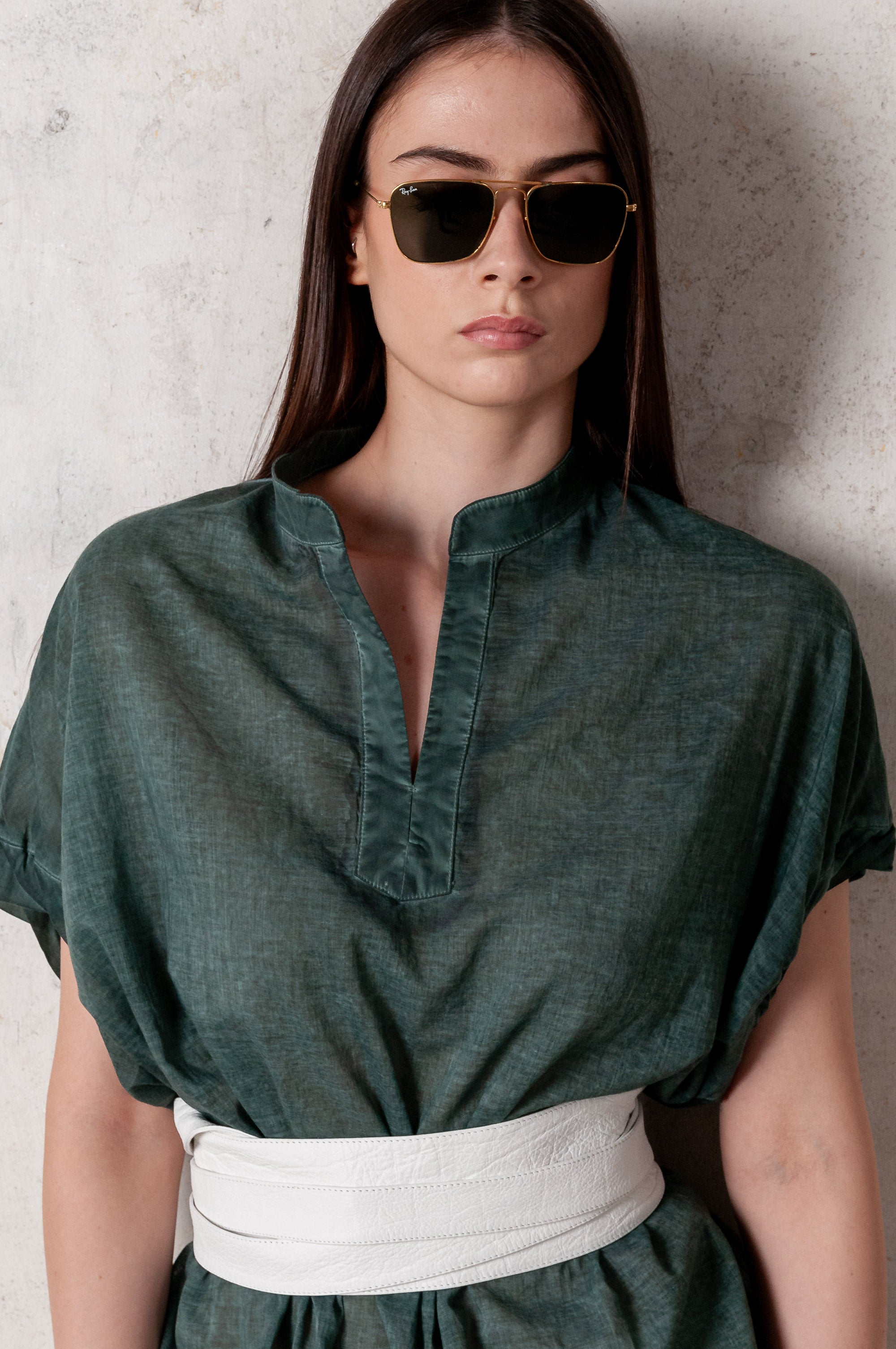 Isabela Voile Kaftan - Nori