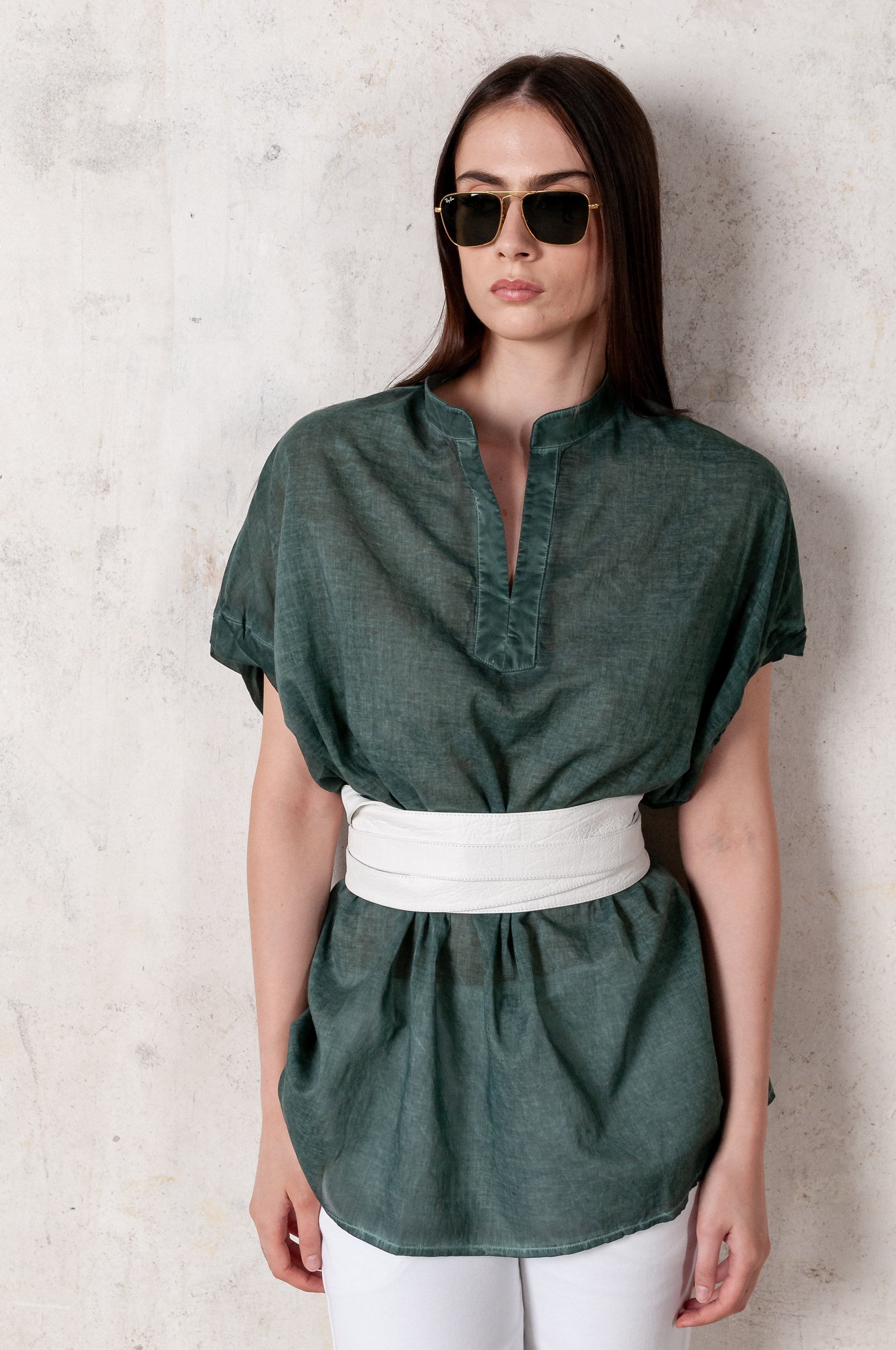 Isabela Voile Kaftan - Nori