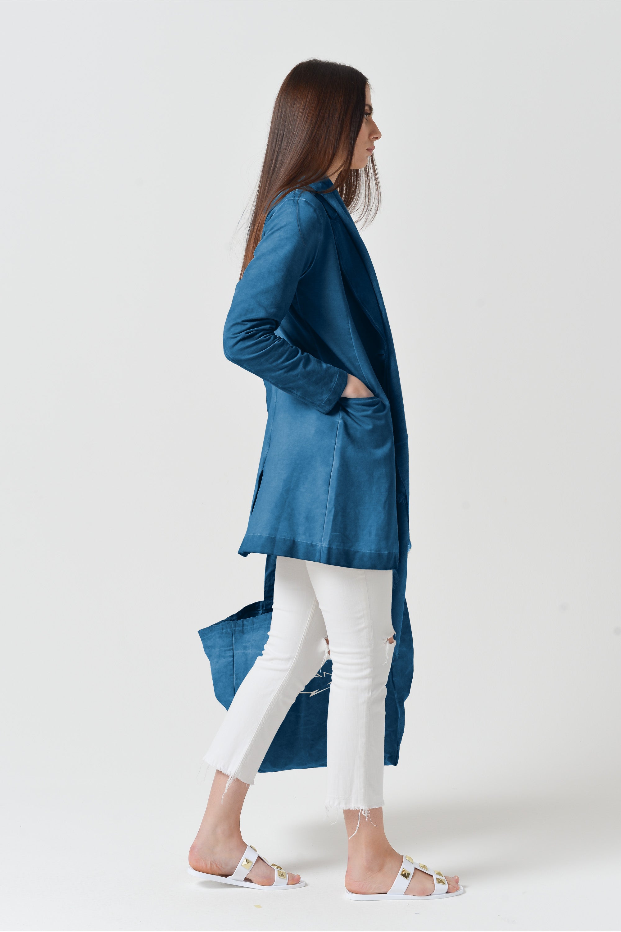 City Long Blazer - Profondo