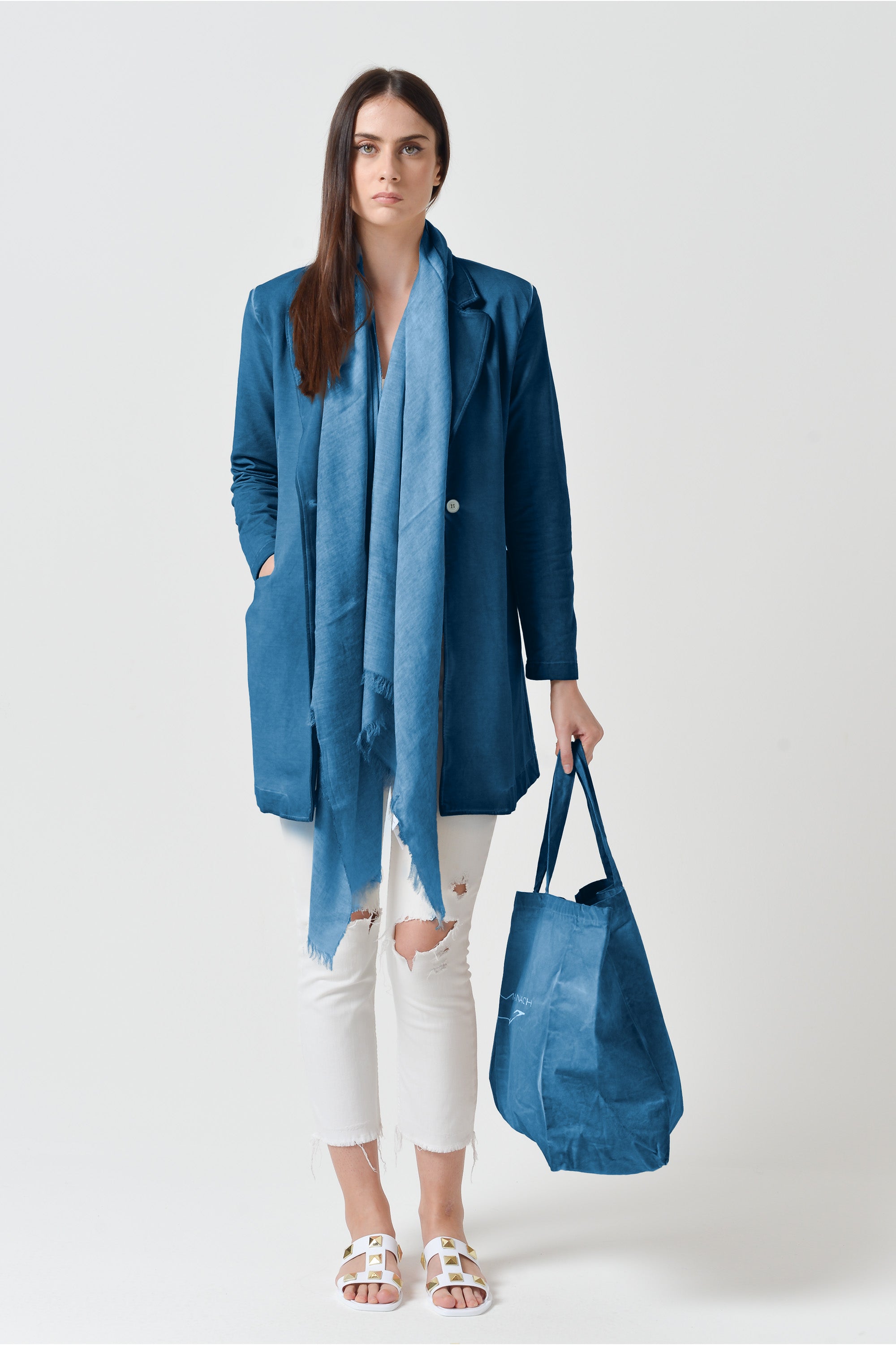 City Long Blazer - Profondo