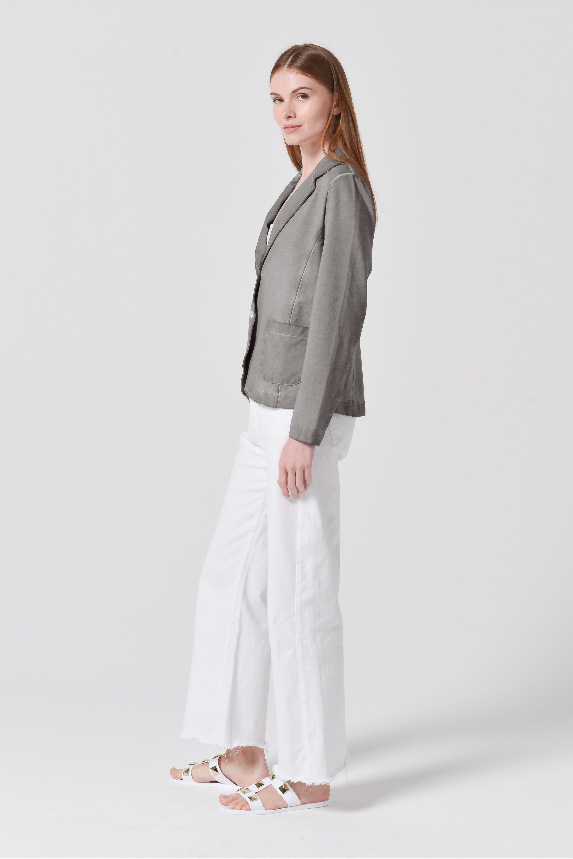 Stresa Blazer - Steel