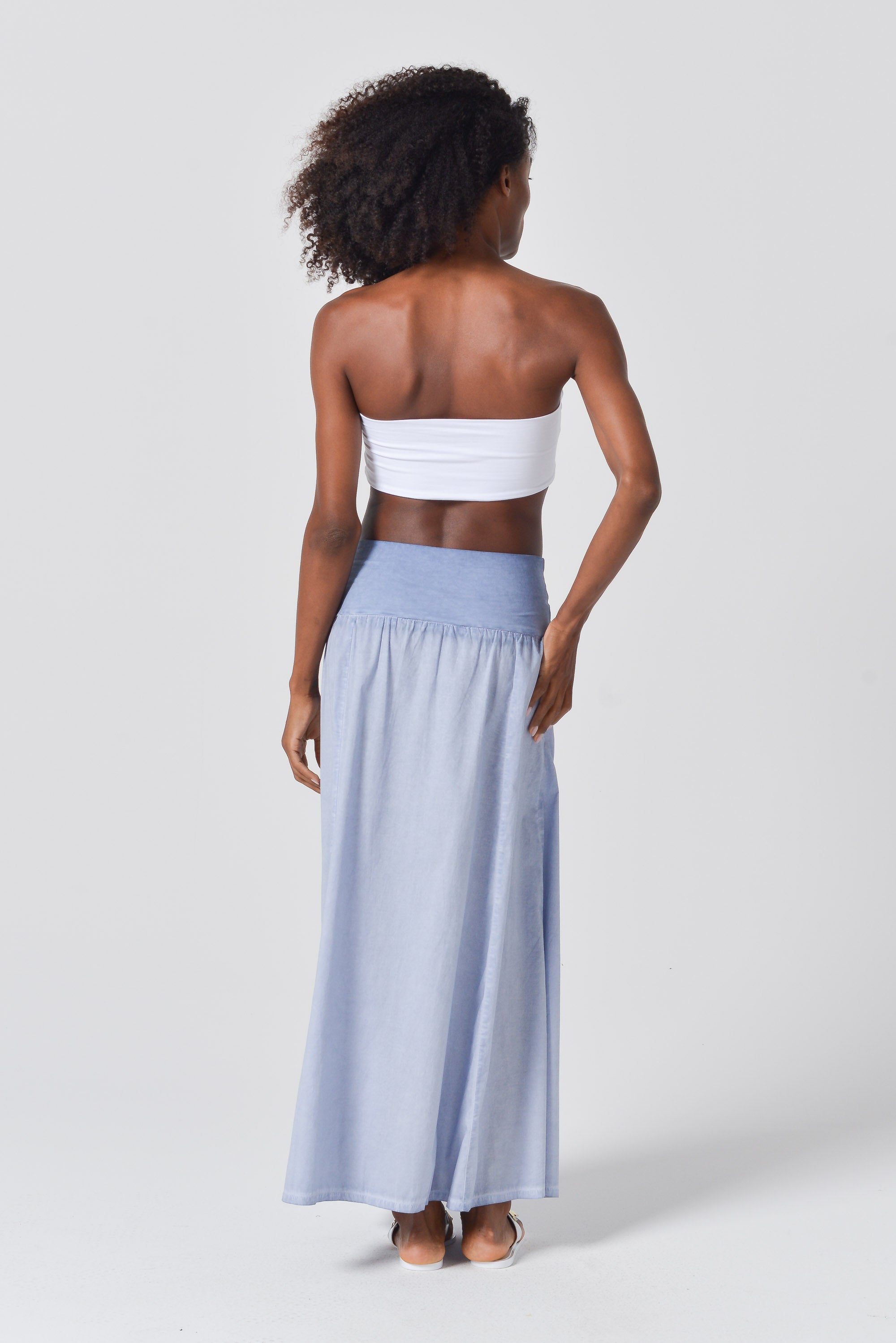 Maxime Skirt in Popeline - Polar