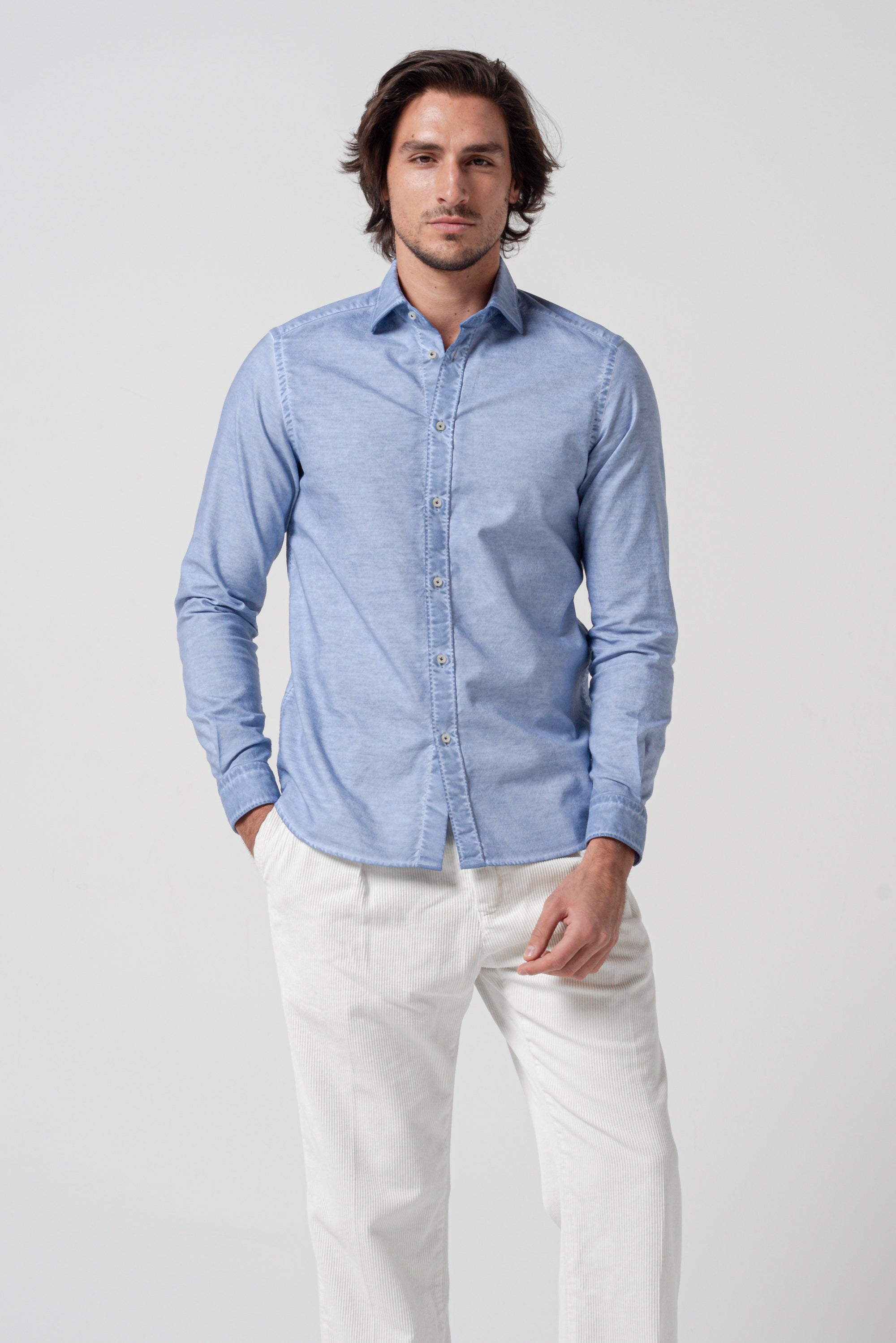 Relaxed Fit Oxford Shirt - Polar