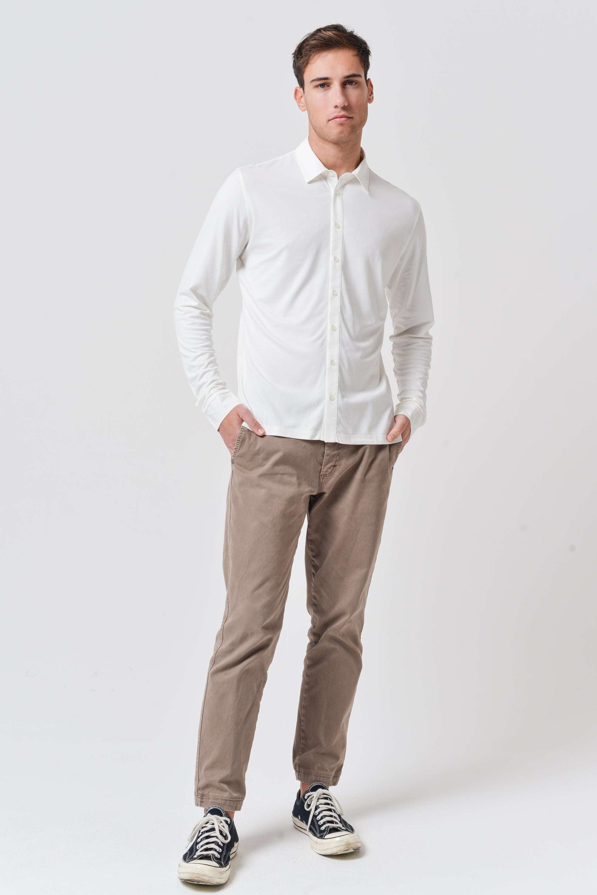 Scott Shirt Black Label - White