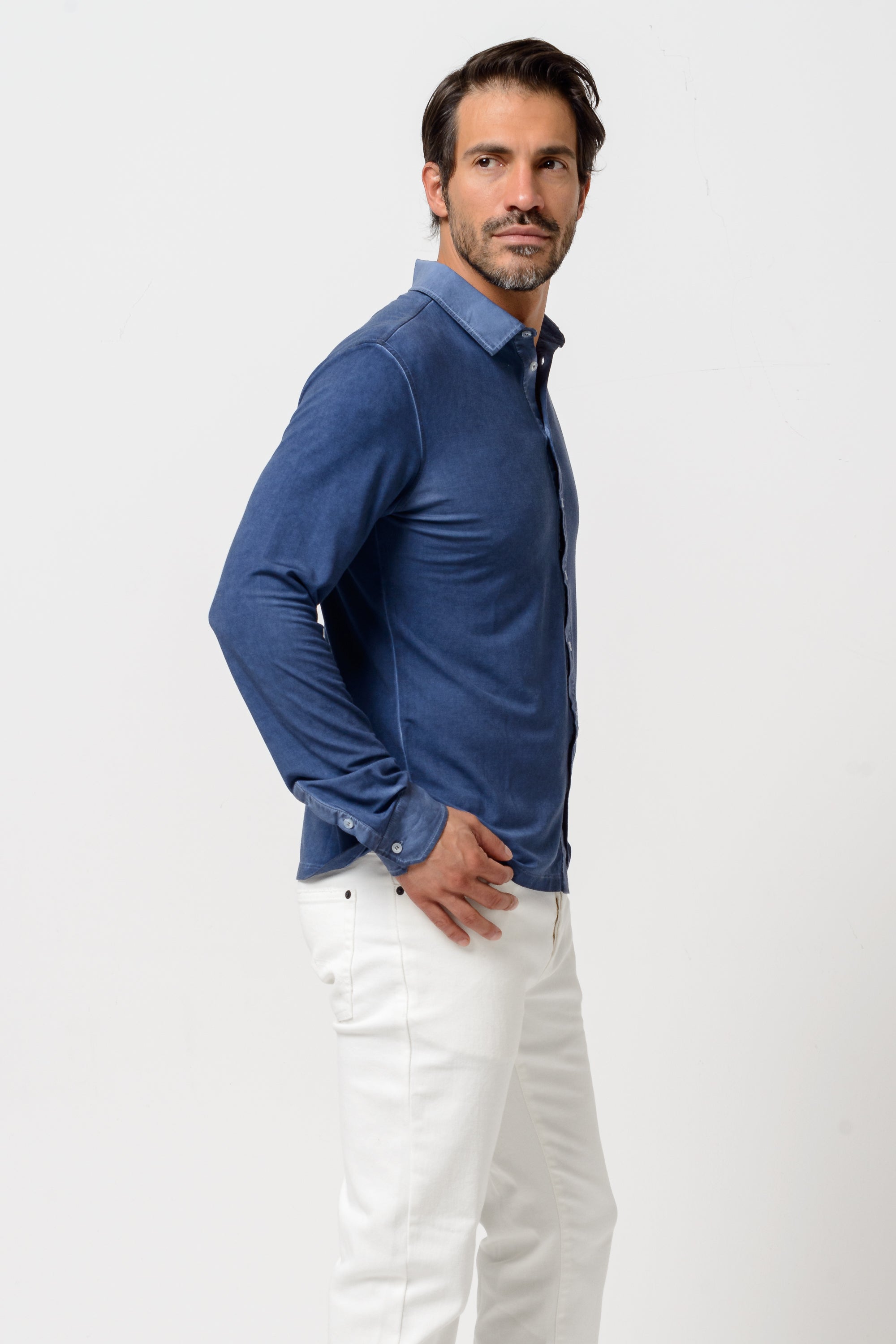 Scott Shirt Slim - Nautico