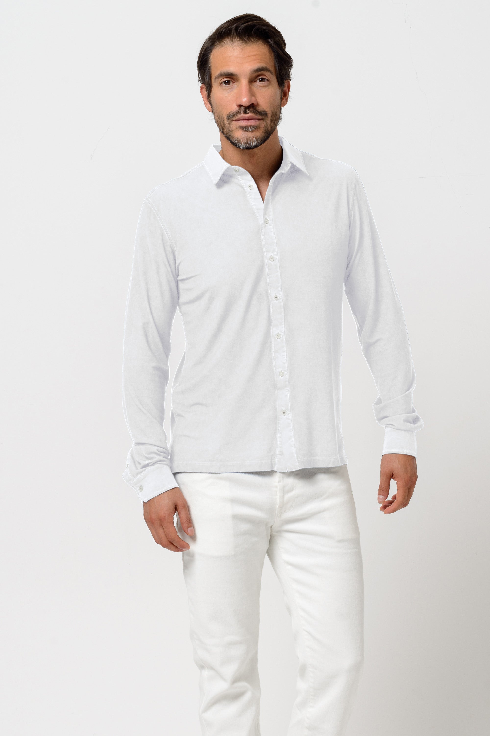Scott Shirt Slim - White