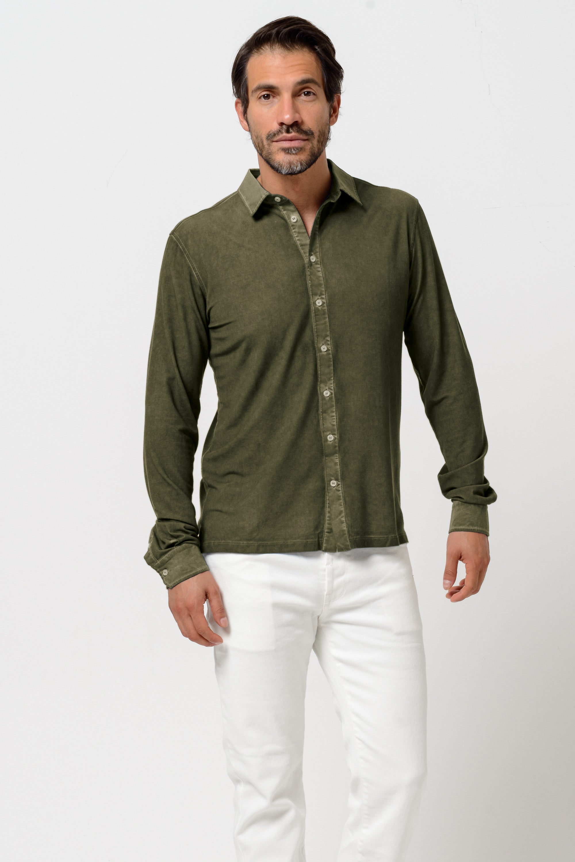 Scott Shirt Slim - Willow