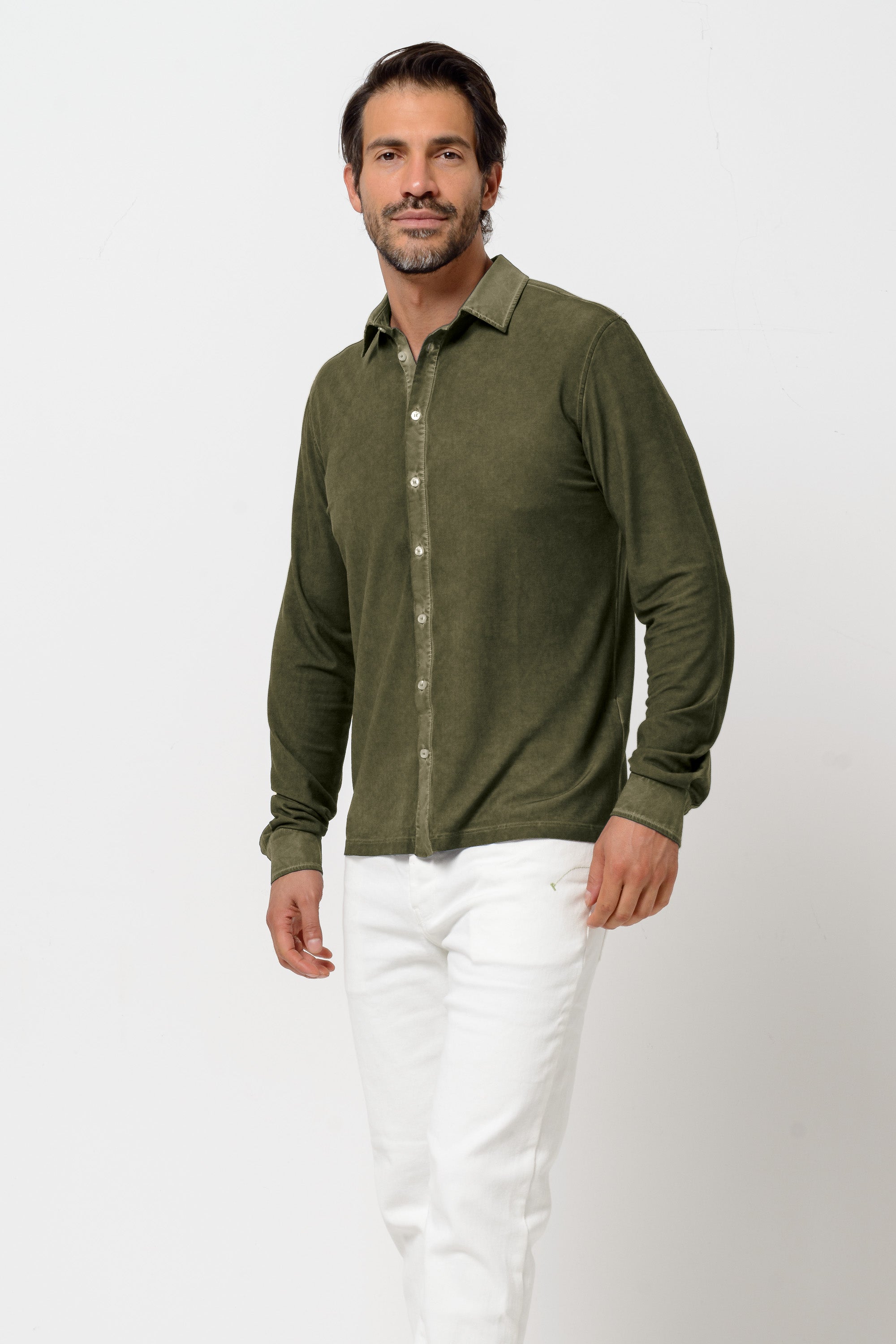 Scott Shirt Slim - Willow