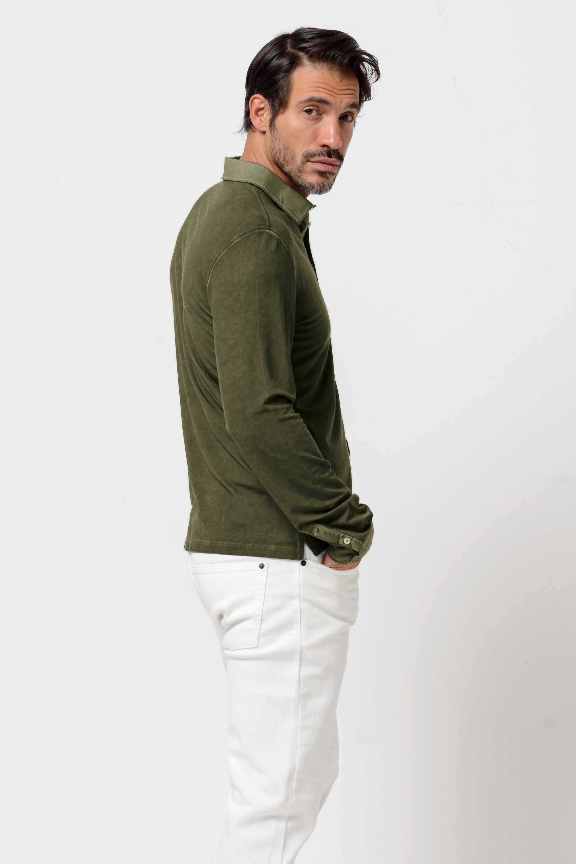 Scott Shirt Slim - Willow