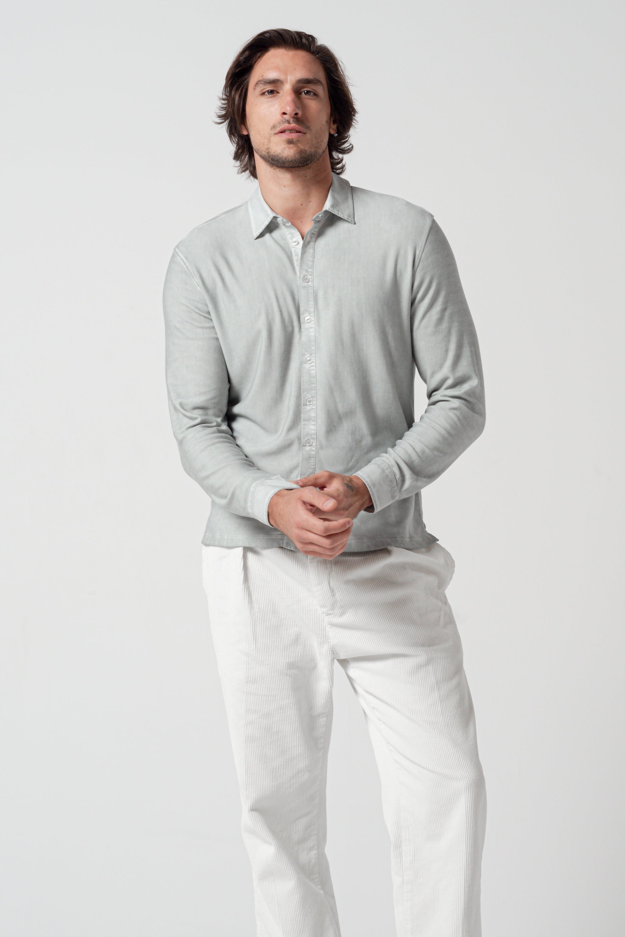 Clint Shirt - Marmo