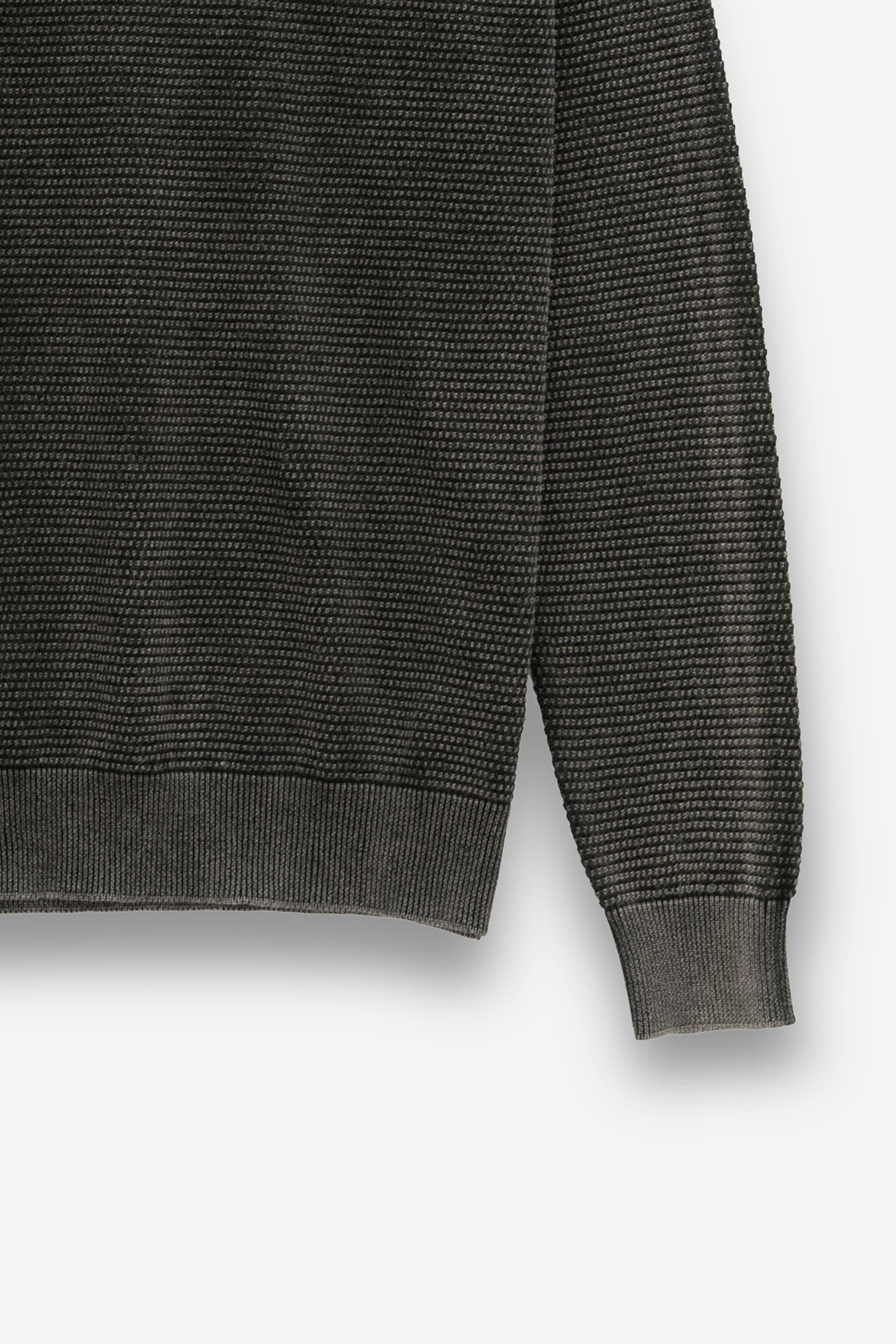 Jazzi Marble Art - Waffle Cotton Crewneck - Lavica