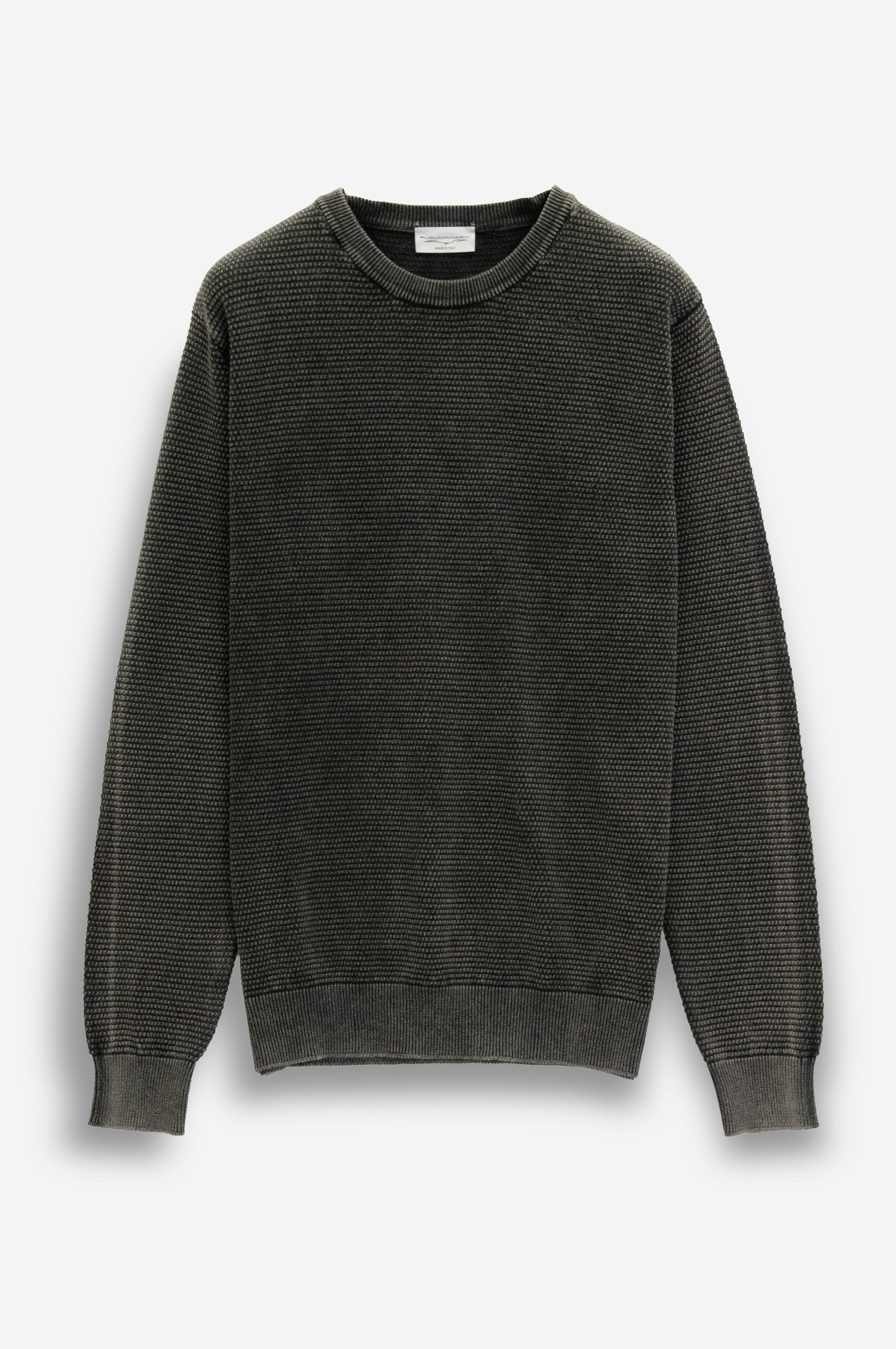 Jazzi Marble Art - Waffle Cotton Crewneck - Lavica