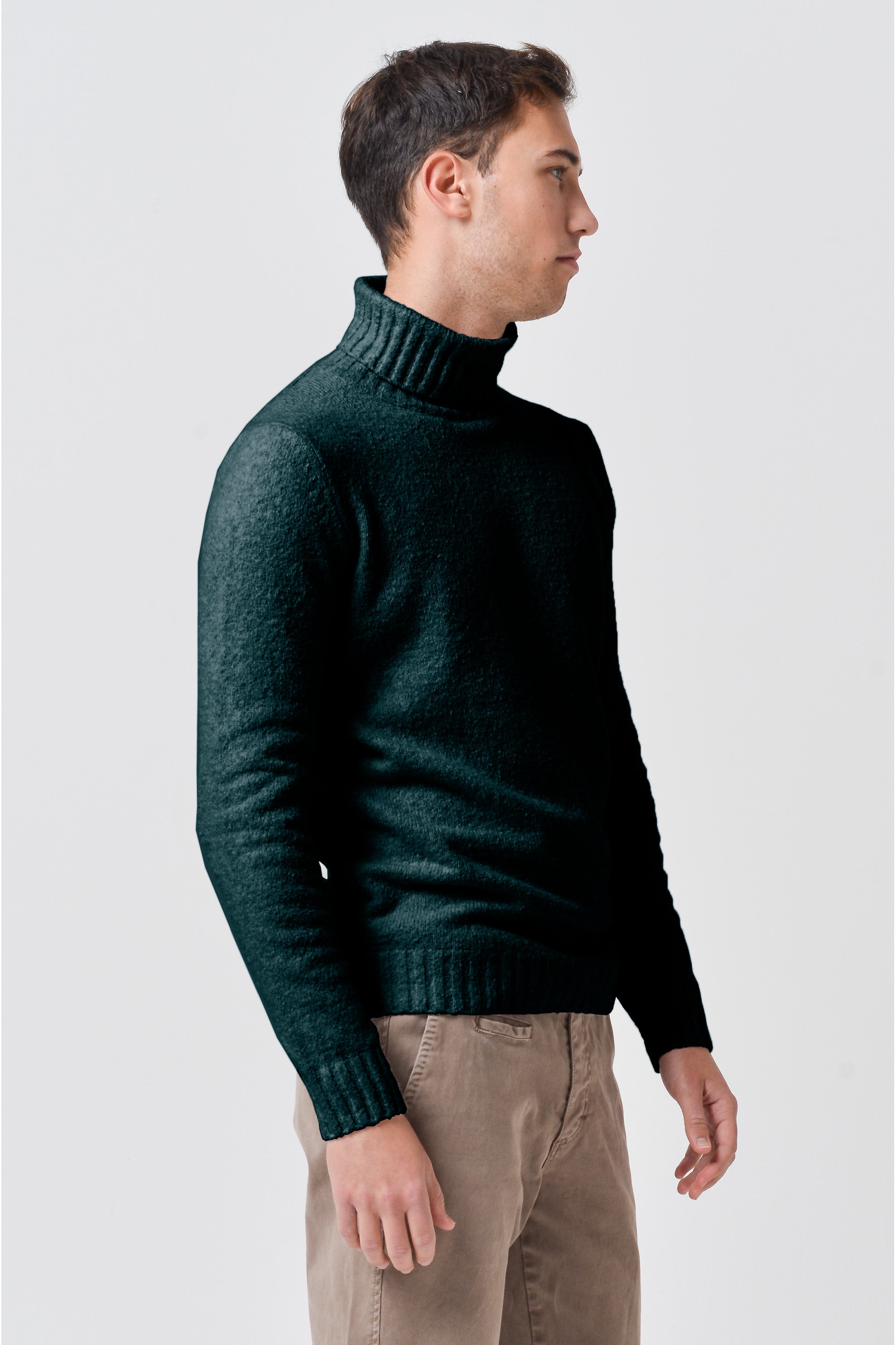 Berg - Chunky Cotton High Neck - British
