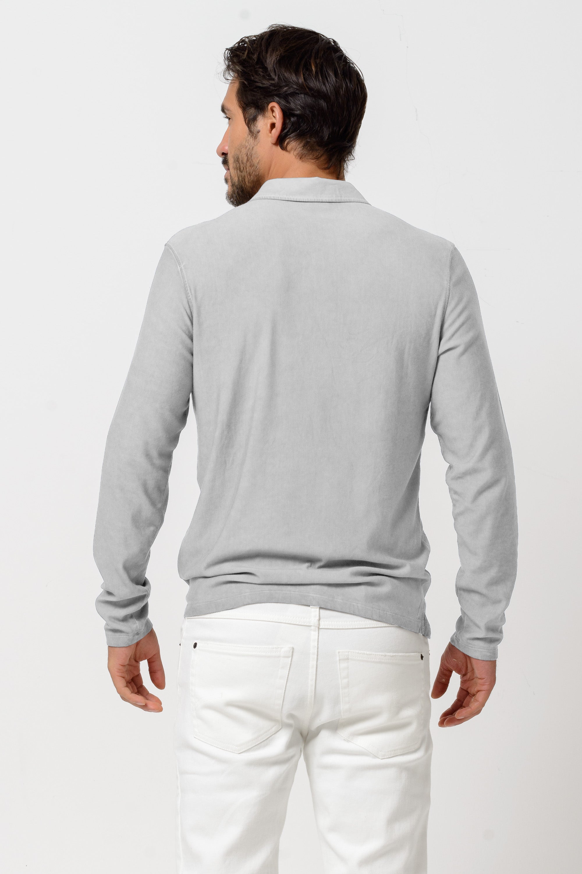 Pitt Polo Slim - Marmo