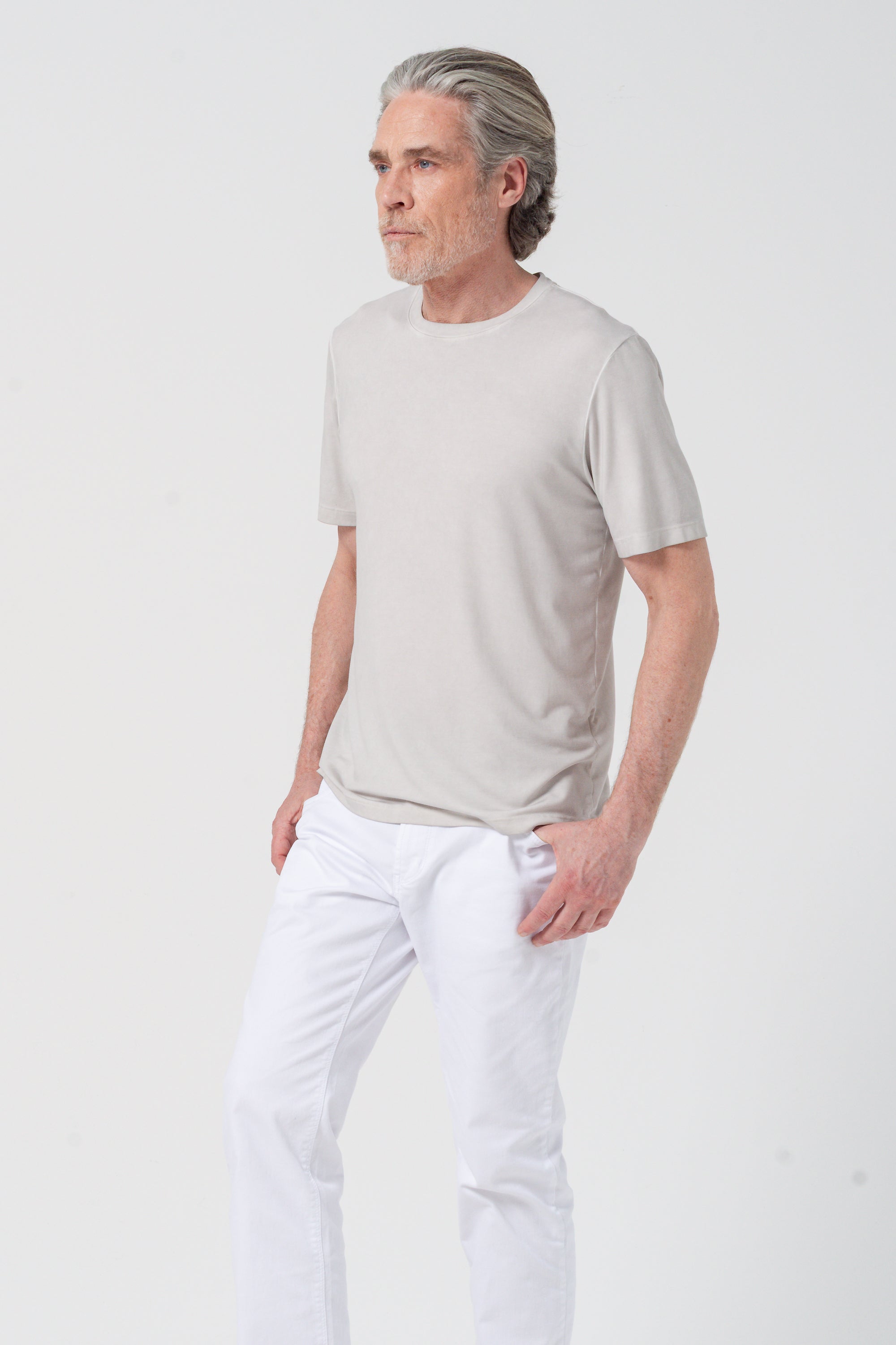 Smith T-Shirt Relax - Platino