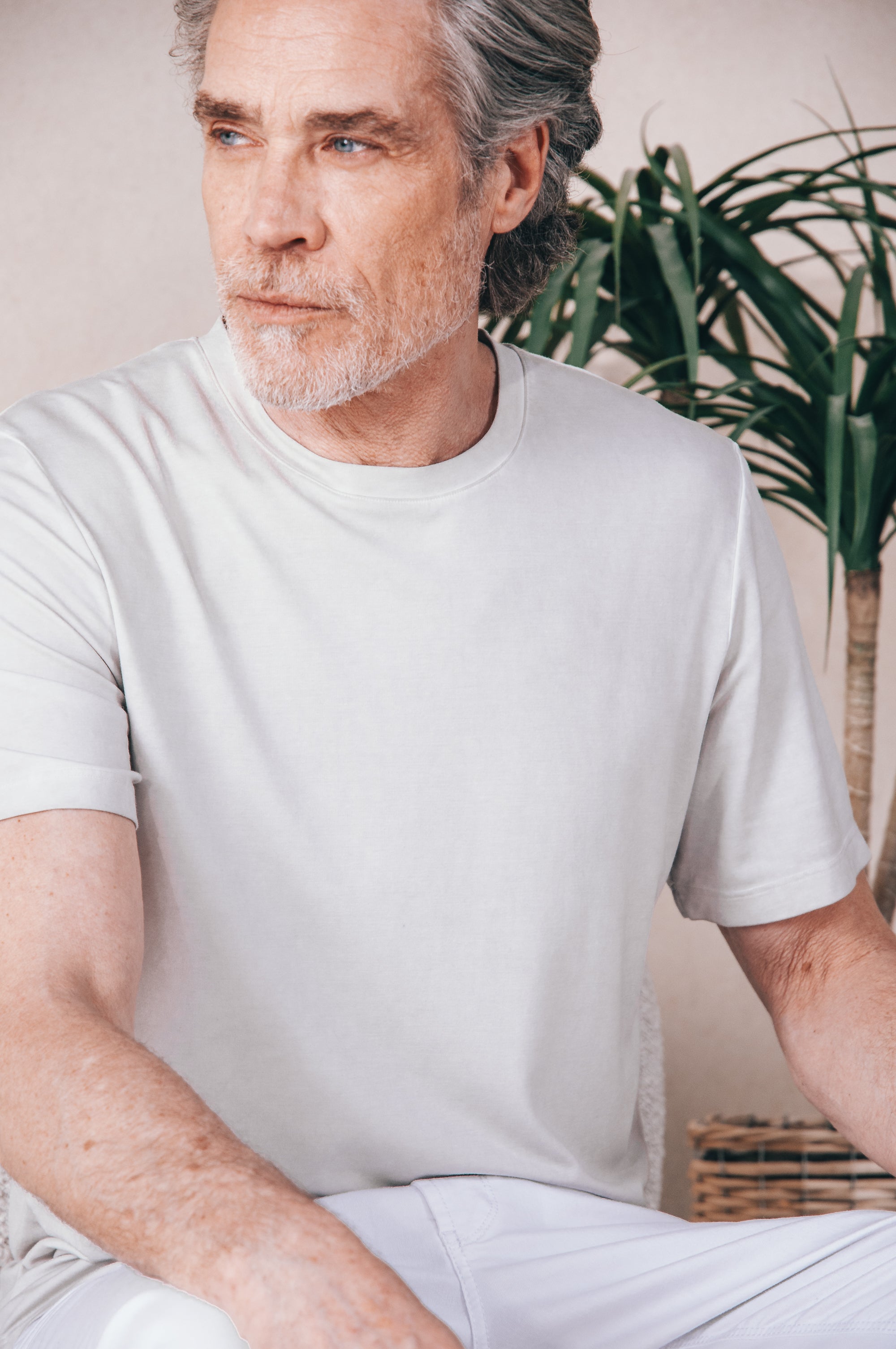 Smith T-Shirt Relax - Platino