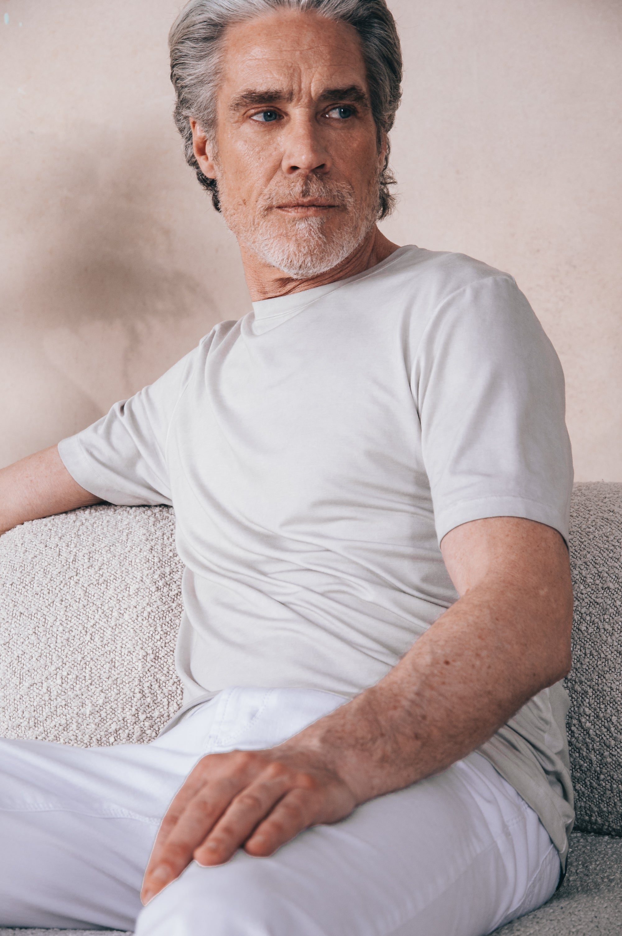 Smith T-Shirt Relax - Platino