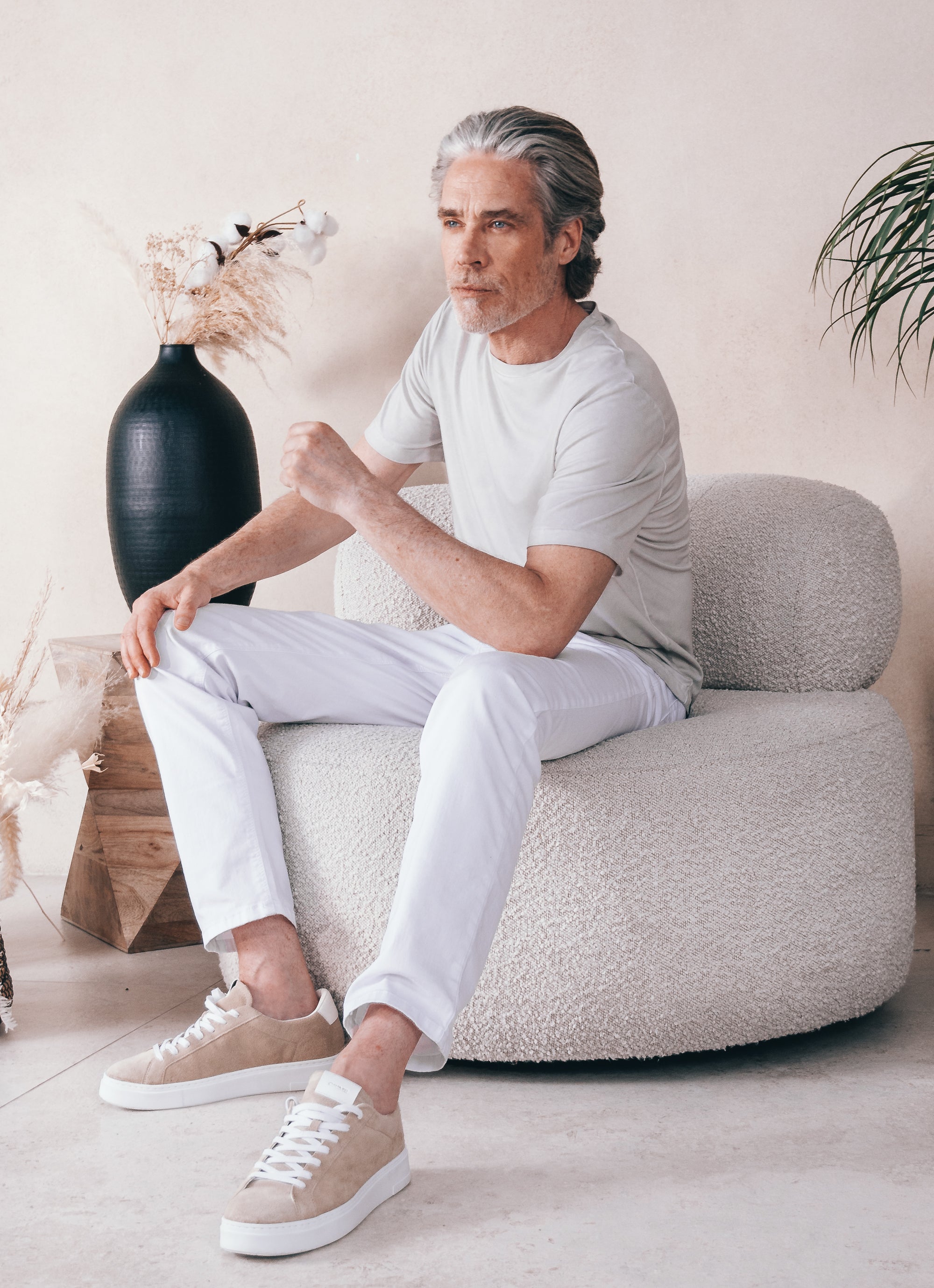 Smith T-Shirt Relax - Platino