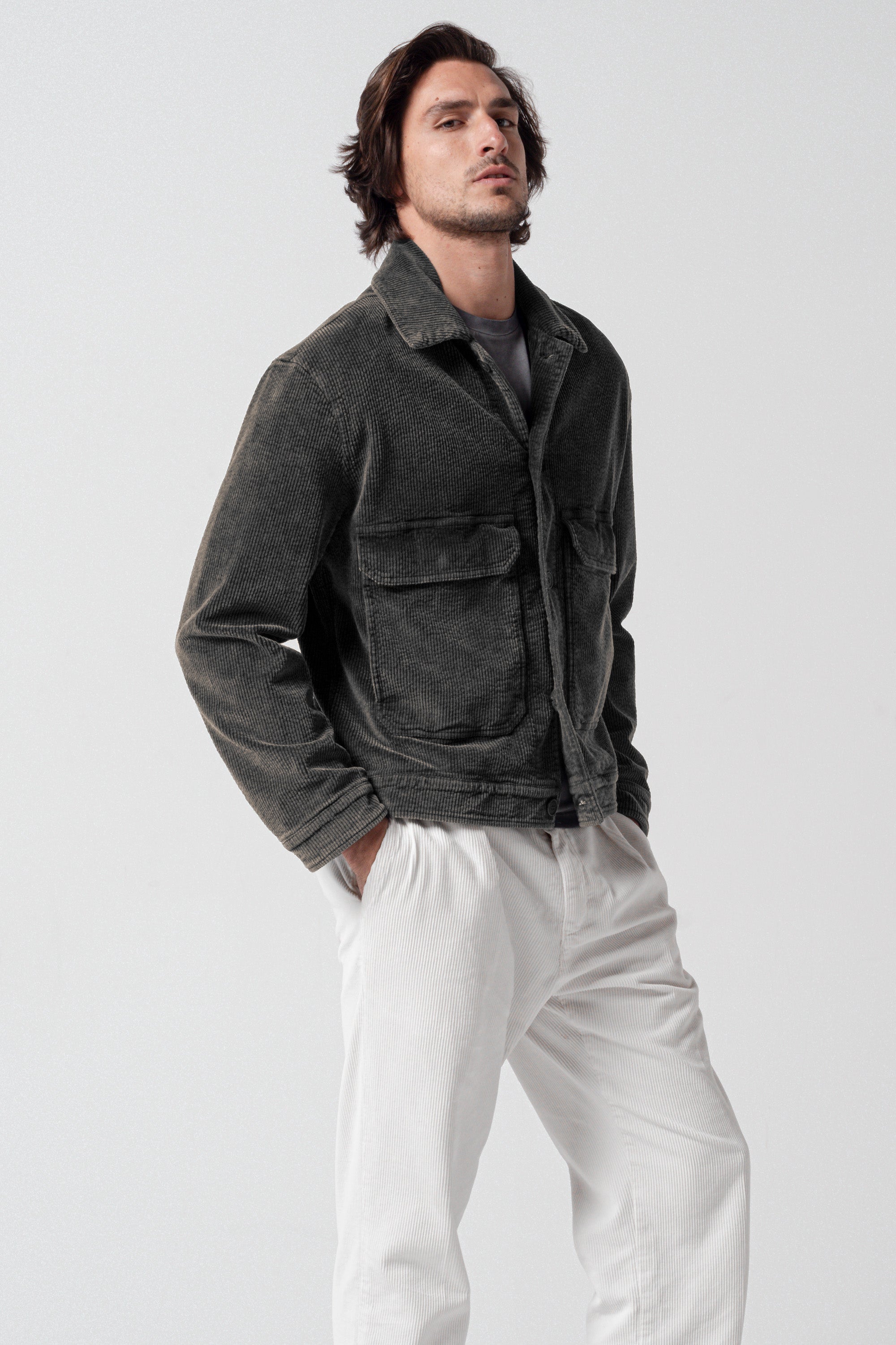 Bradley Jacket - Corduroy Traker Jacket - Jolie