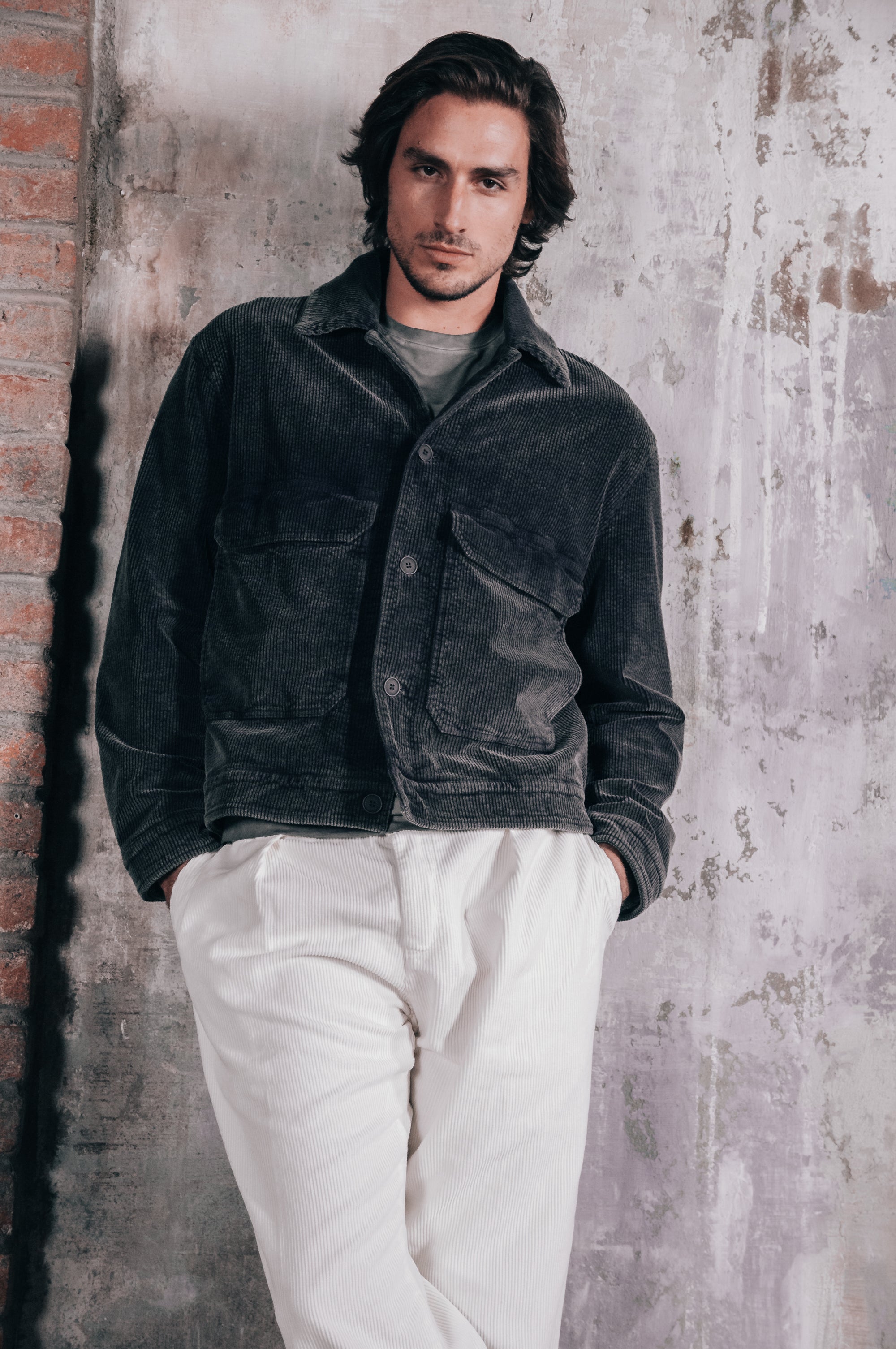 Bradley Jacket - Corduroy Traker Jacket - Lavica