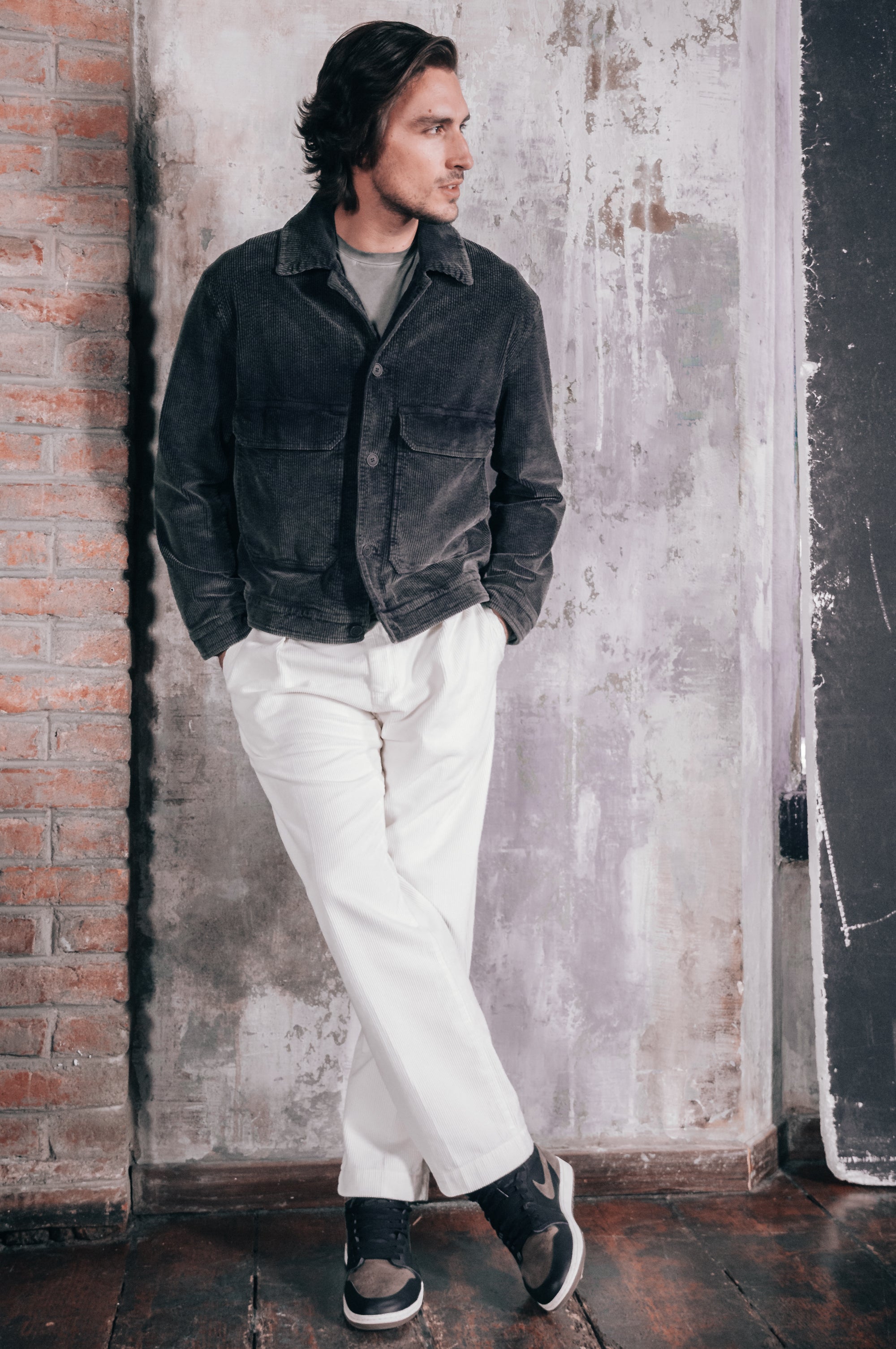 Bradley Jacket - Corduroy Traker Jacket - Lavica