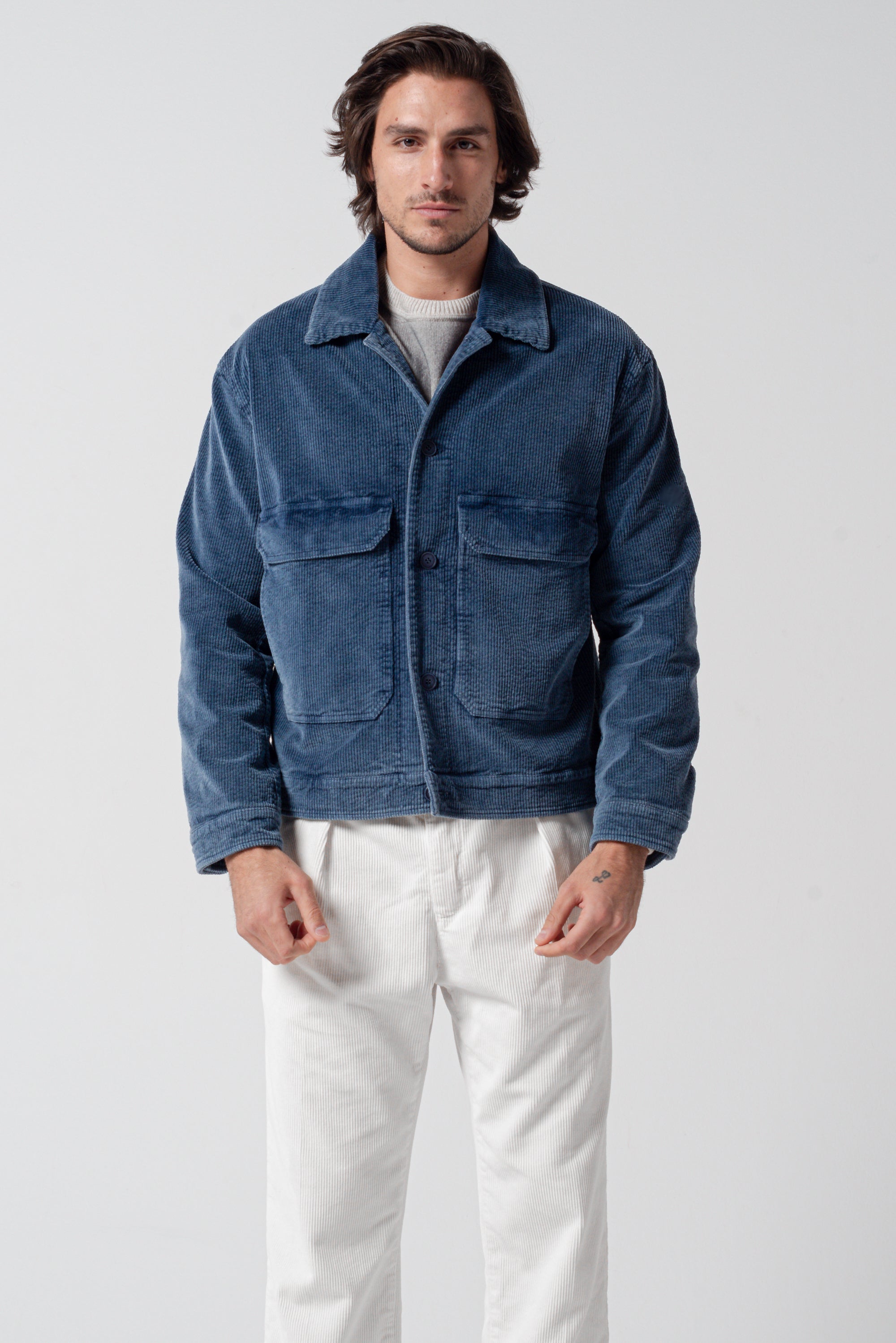 Bradley Jacket - Corduroy Traker Jacket - Bahia