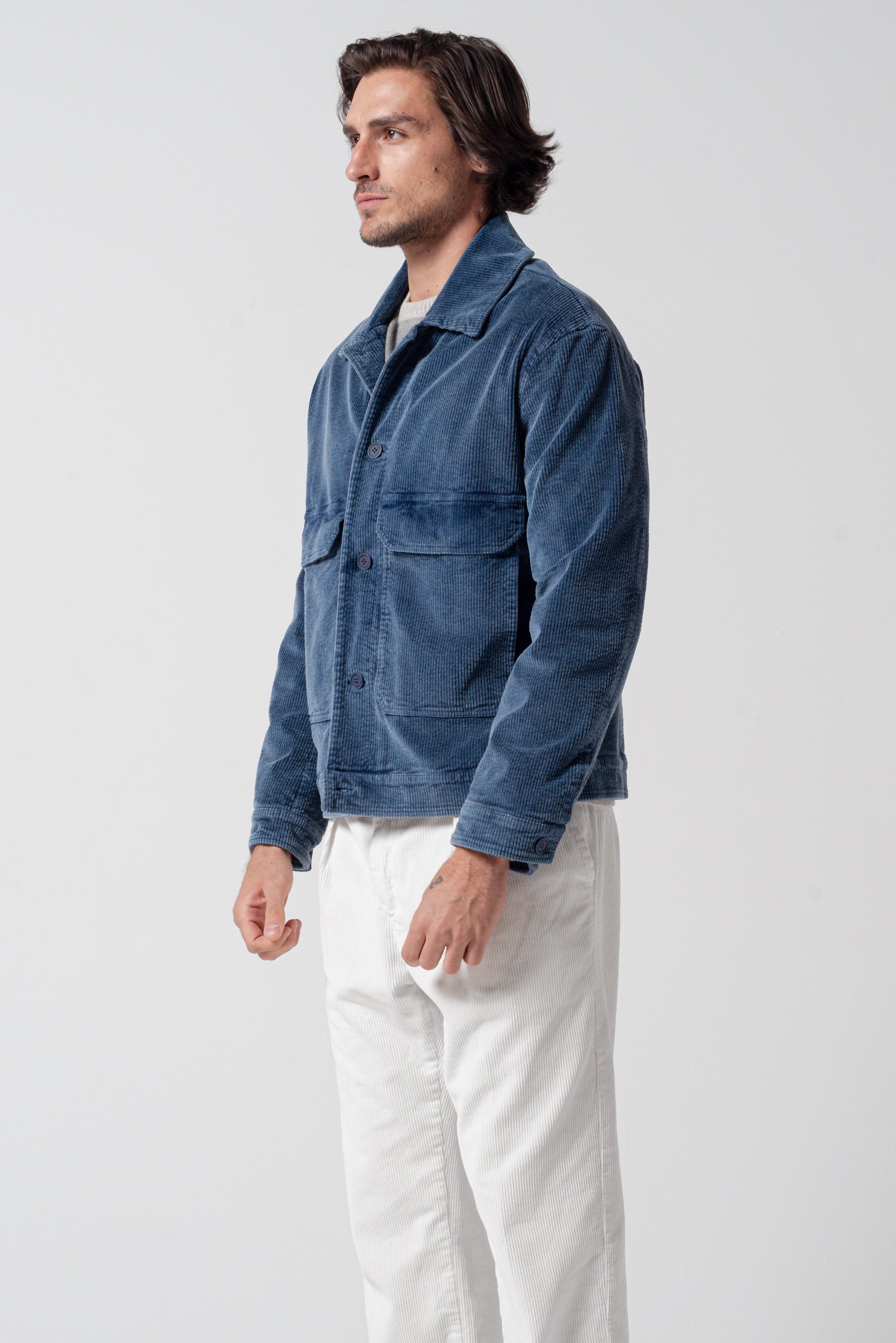 Bradley Jacket - Corduroy Traker Jacket - Bahia