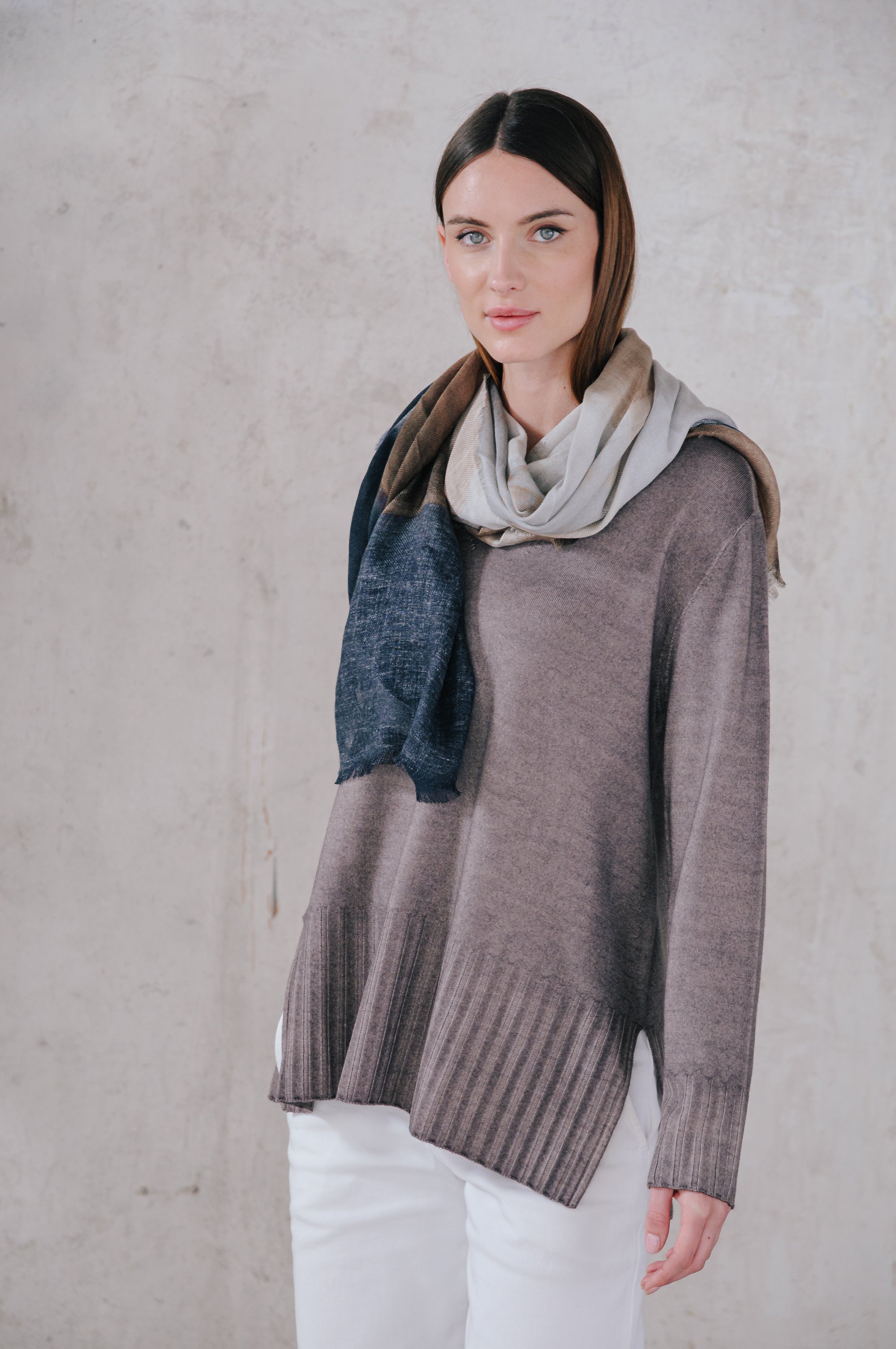 Veluta Scarf - Sandstone