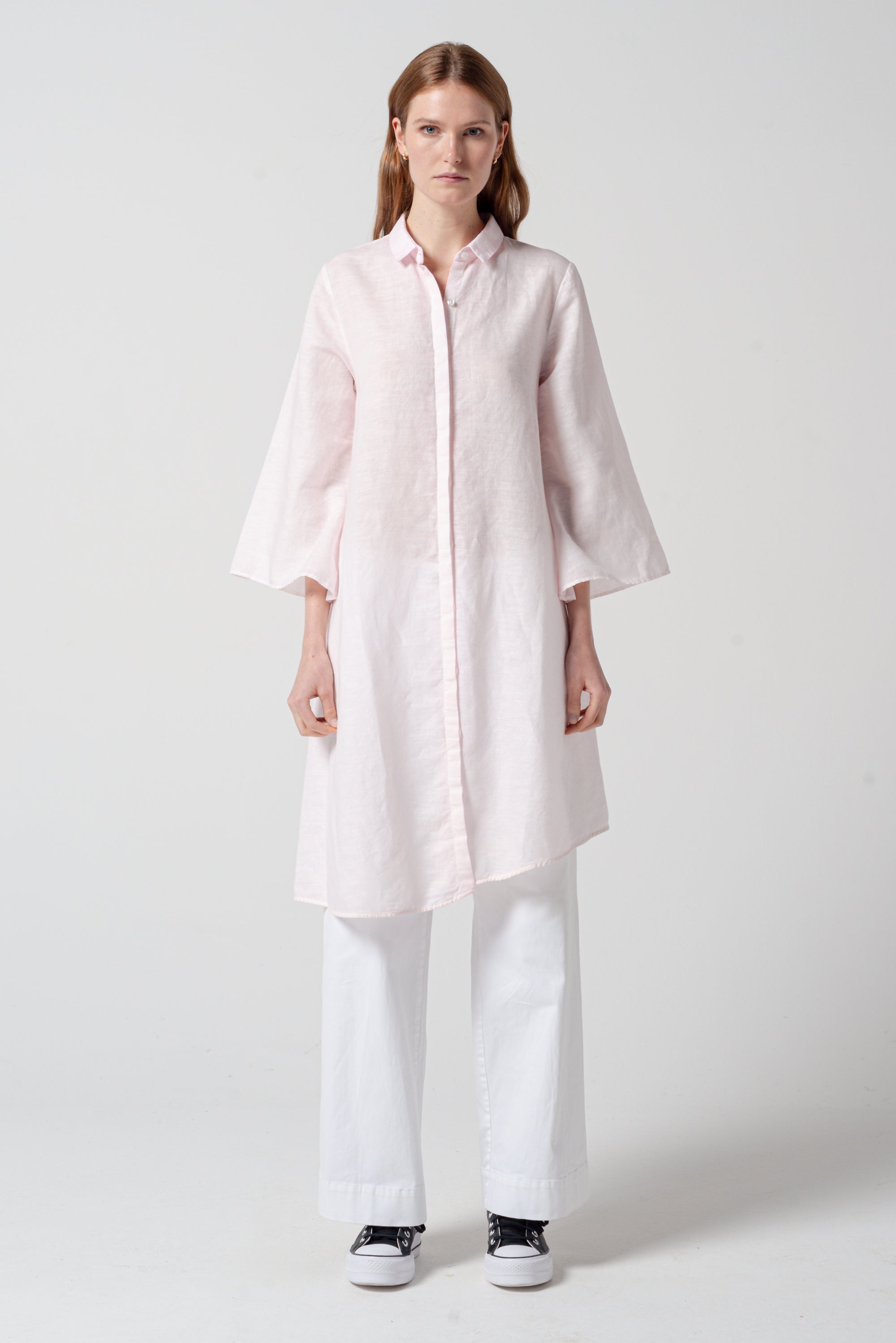 Logan Linen Blend - Rose